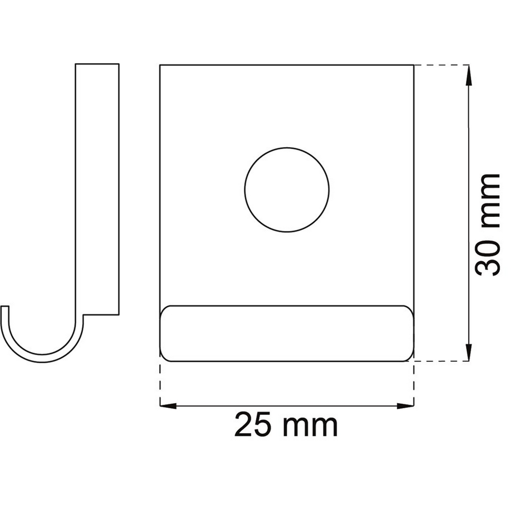 Speilklammer Habo 300