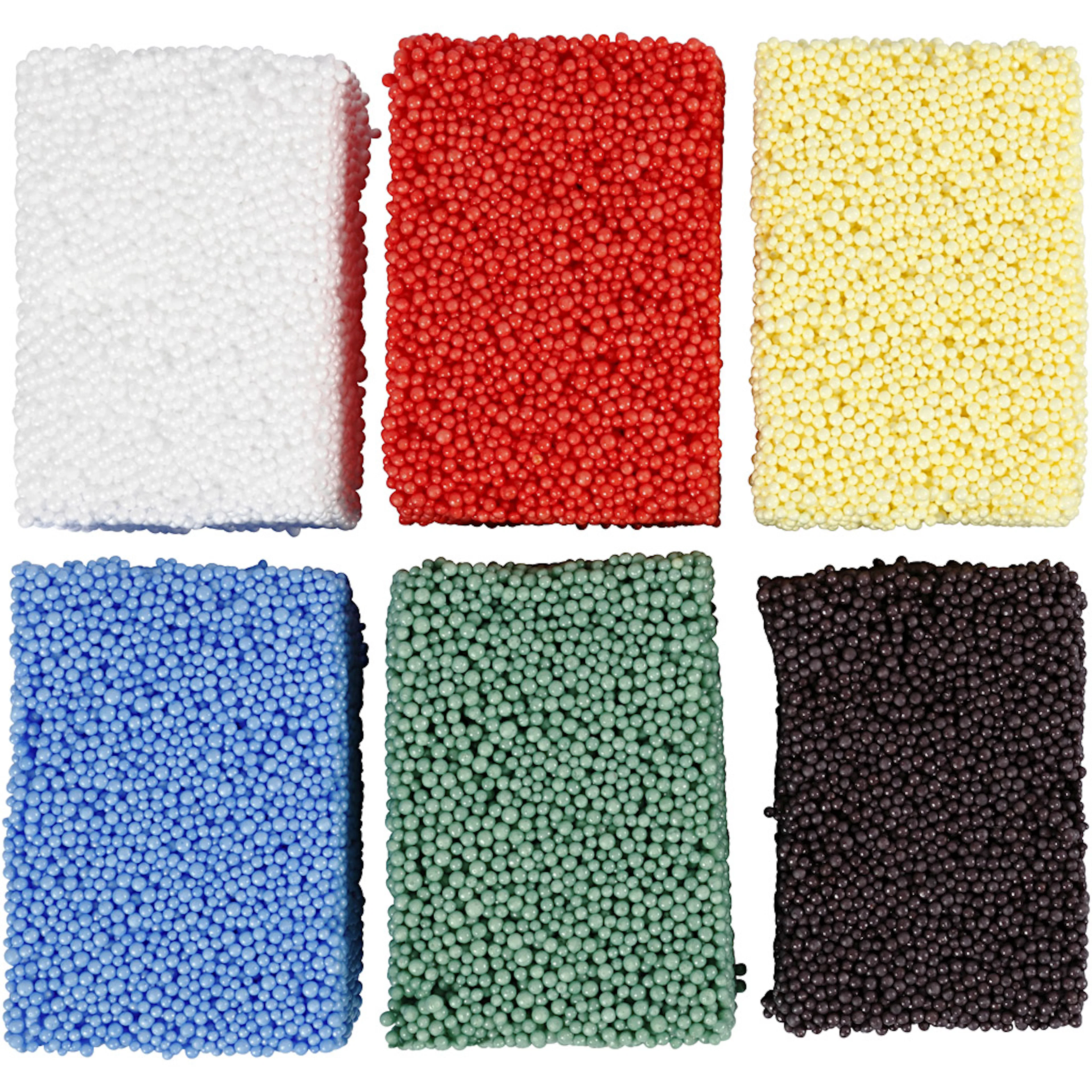 Modelleringsmasse Creativ Company Soft Foam 6x10 g/1 Pk