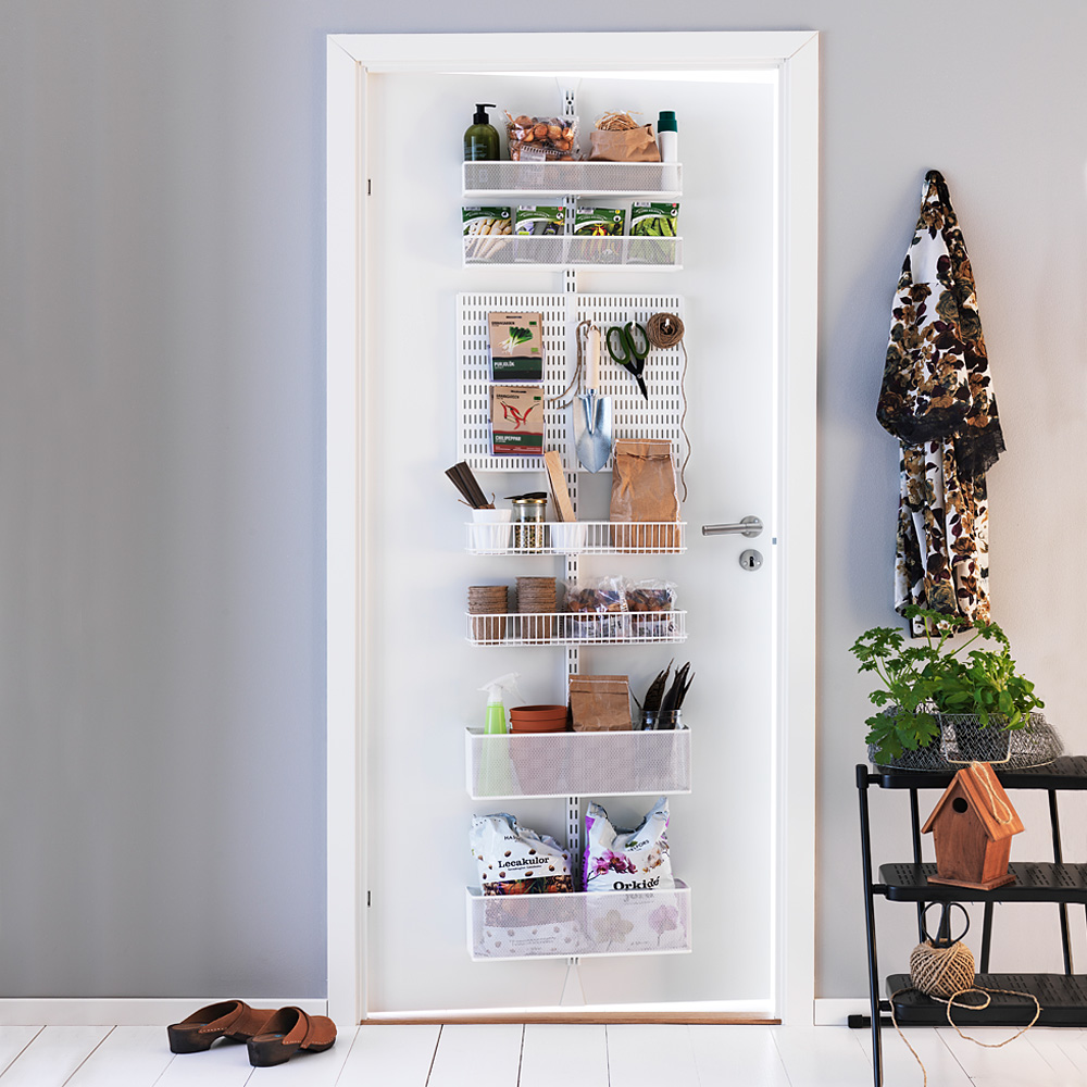 Oppbevaringstavle Elfa Door & Wall Lav Midthengt