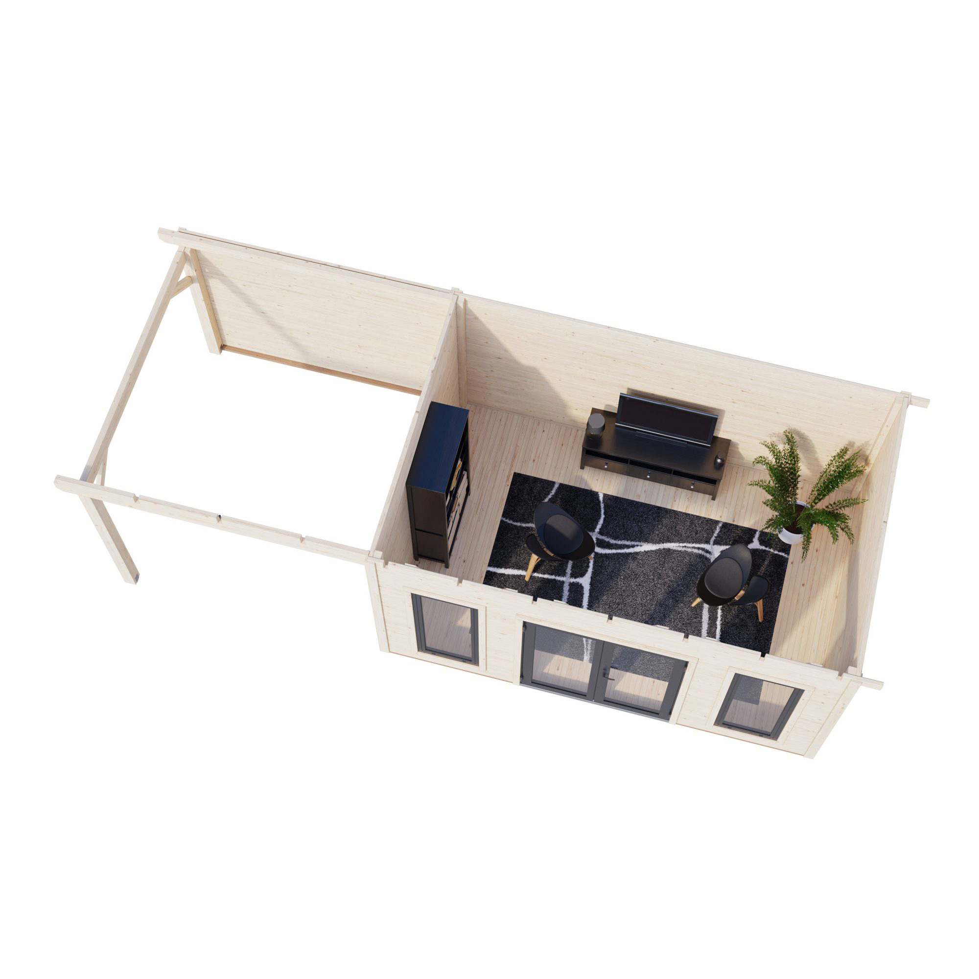 Hagestue Palmako Aurelia 21,7 m² (inv. 20,6 m²)