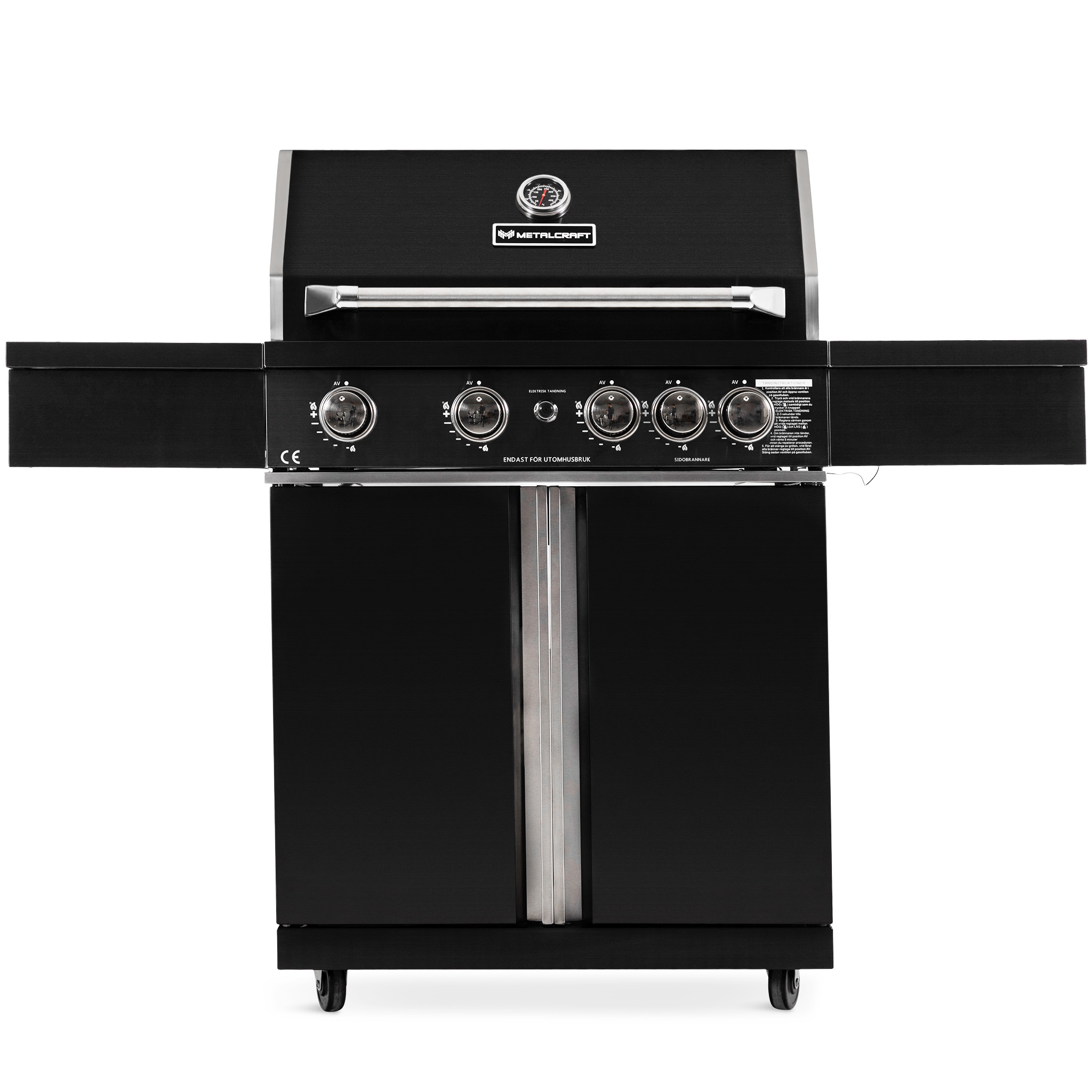 Gassgrill Metalcraft Malibu Blackline