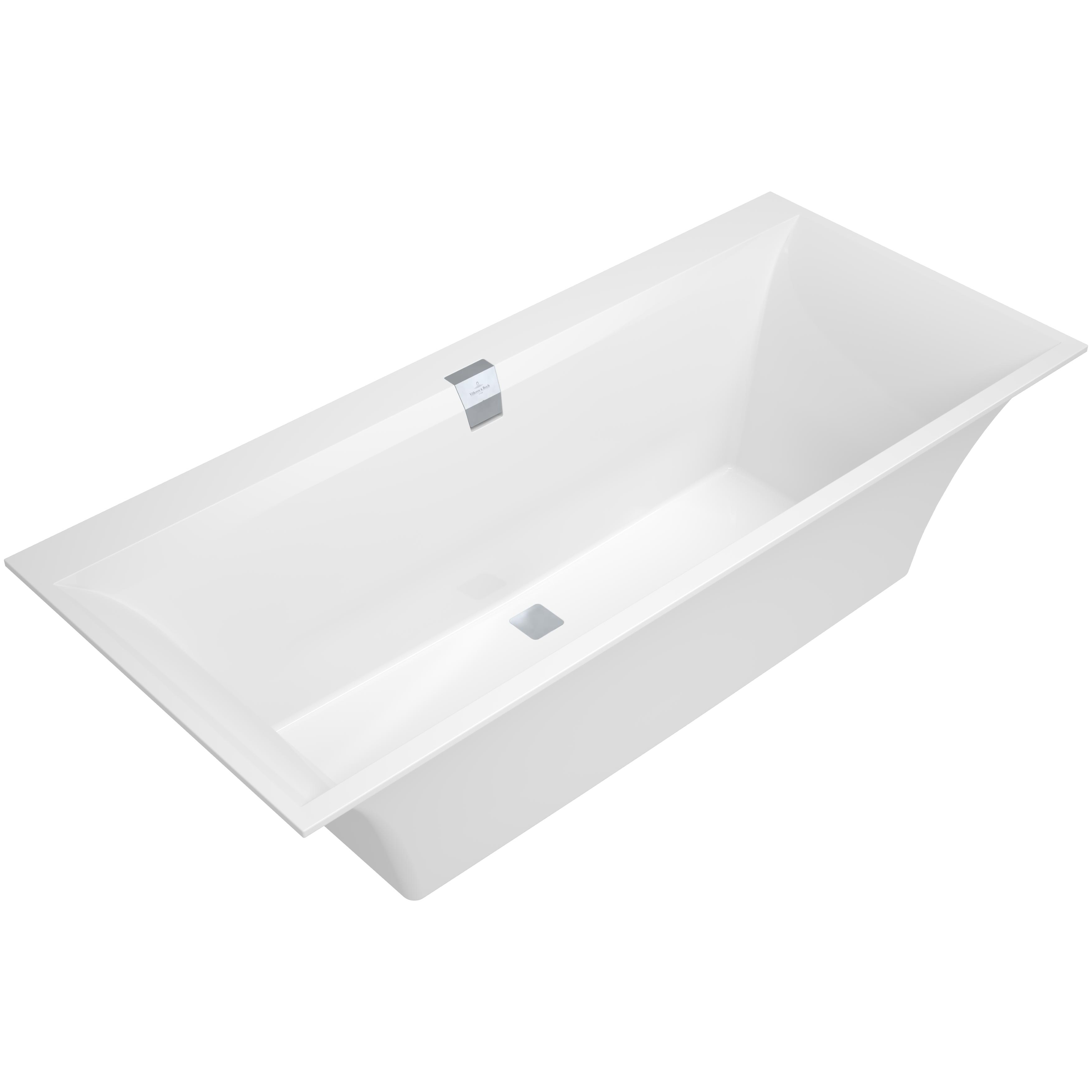 Inbyggnadsbadkar Villeroy & Boch Squaro Edge 12 Rektangul&auml;rt