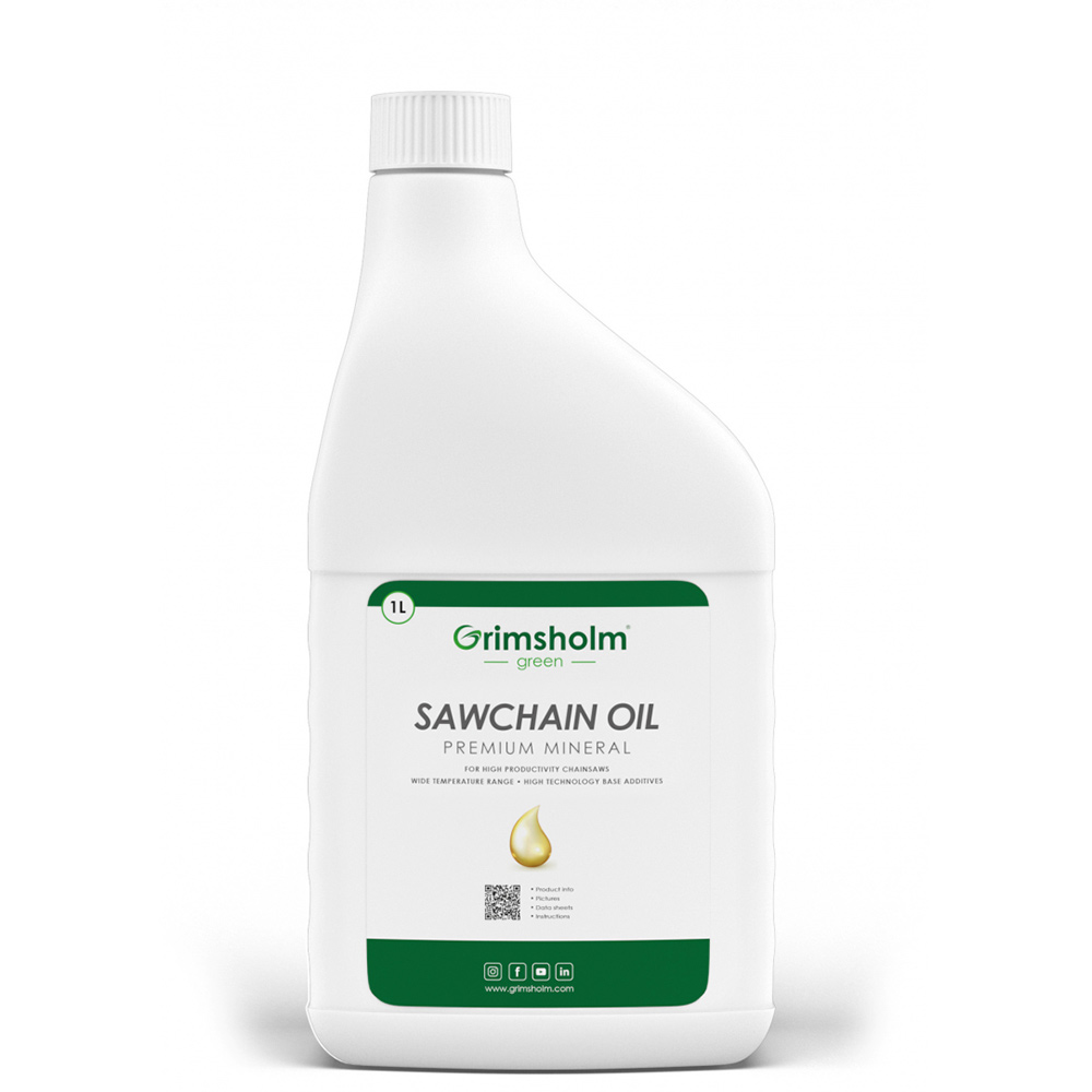 Sagkjedeolje Grimsholm Premium Mineral 1 L
