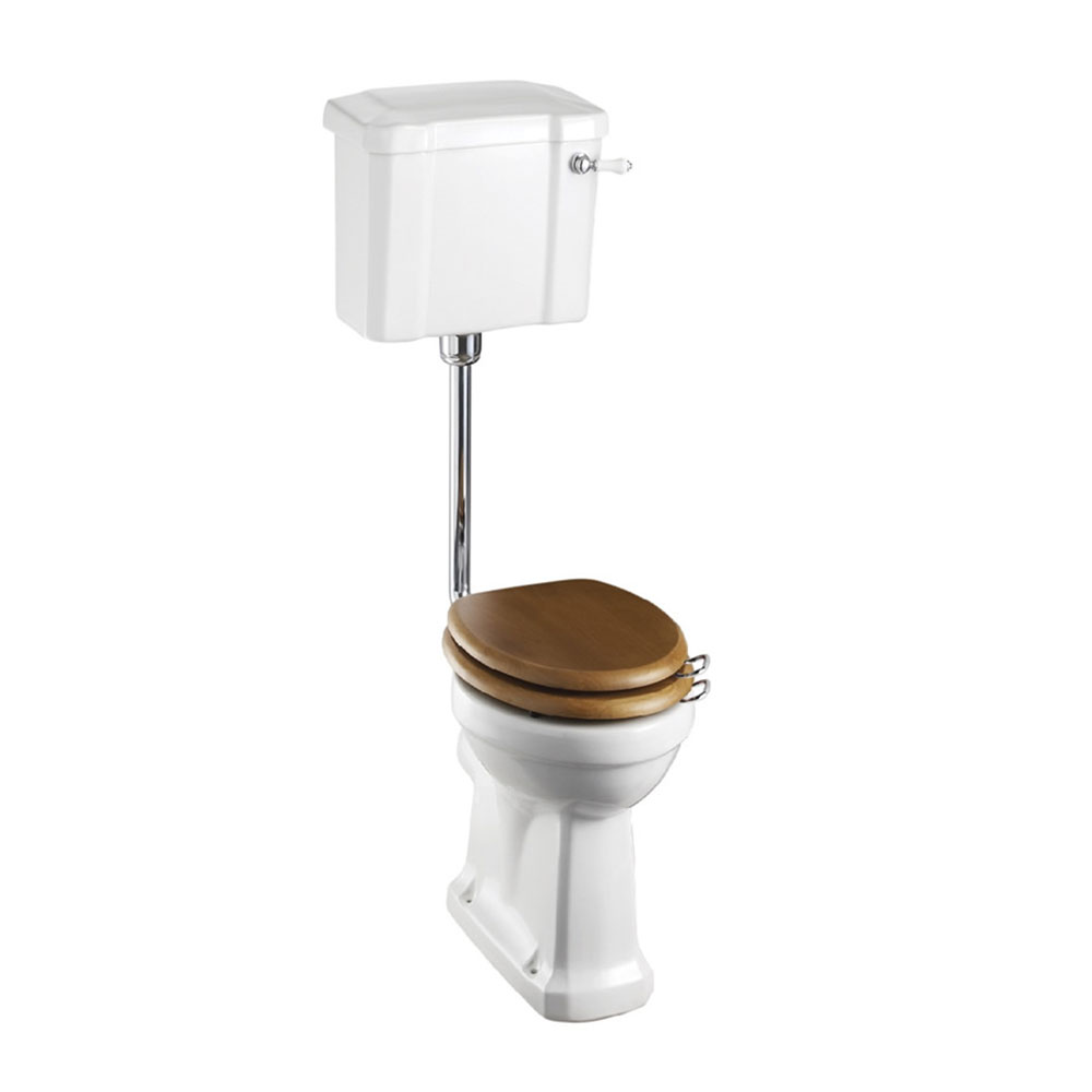 Toalett Burlington P2 Lav 440 mm med Myktstengende Sete