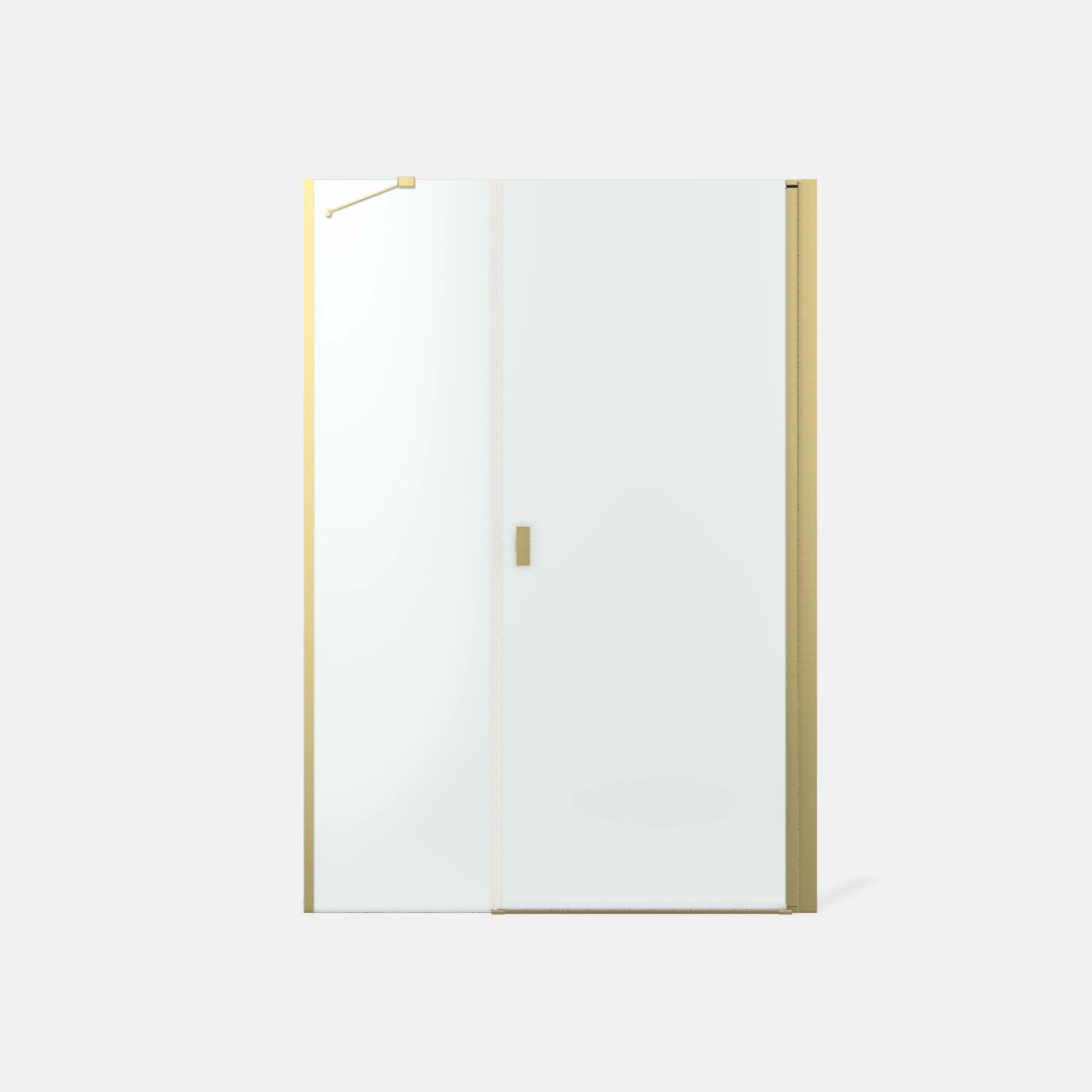 Dusjdør Strømberg Noma 45 med Sidepanel Nisje