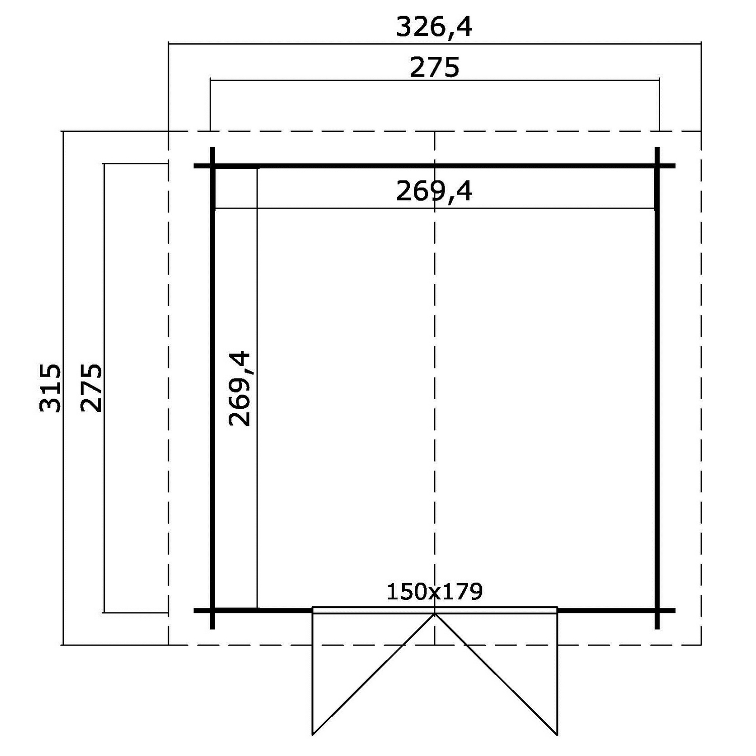 Bod Krifon Classic Plus 7,6m²