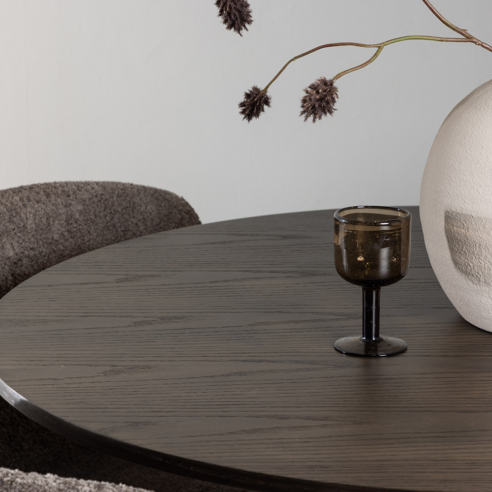 Spisegruppe Venture Home Olivia Ø 110 cm med 4 Modesto Stoler
