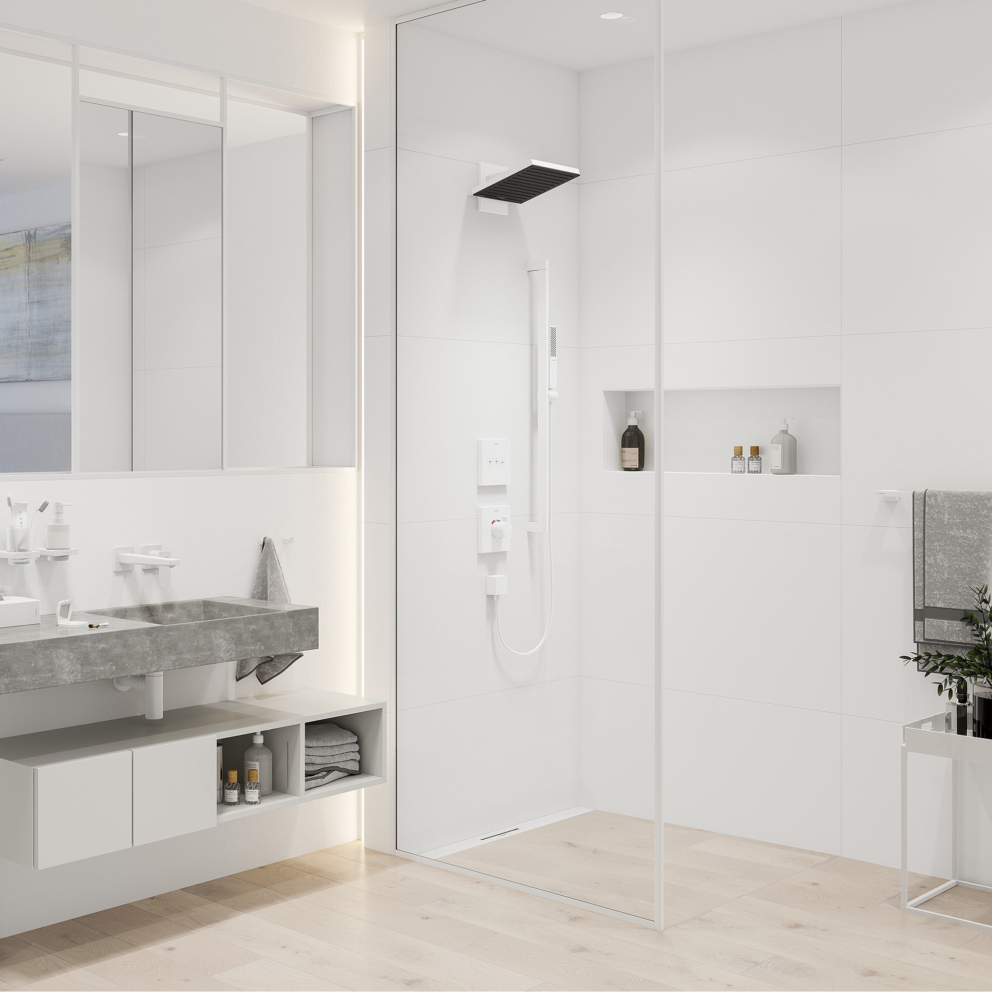 Hånddusj Hansgrohe Pulsify E 100 1jet EcoSmart