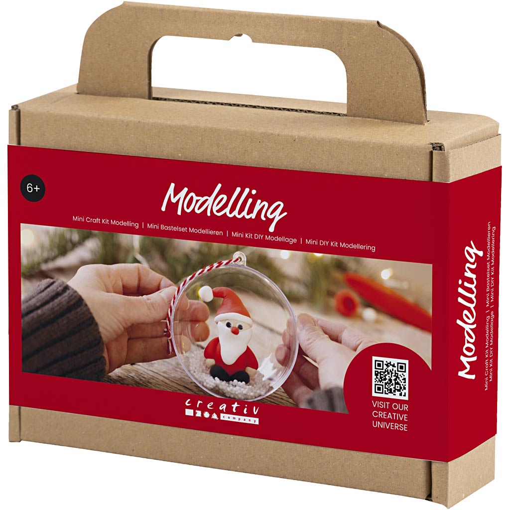 Modellering Creativ Company Mini DIY Kit Julenisse