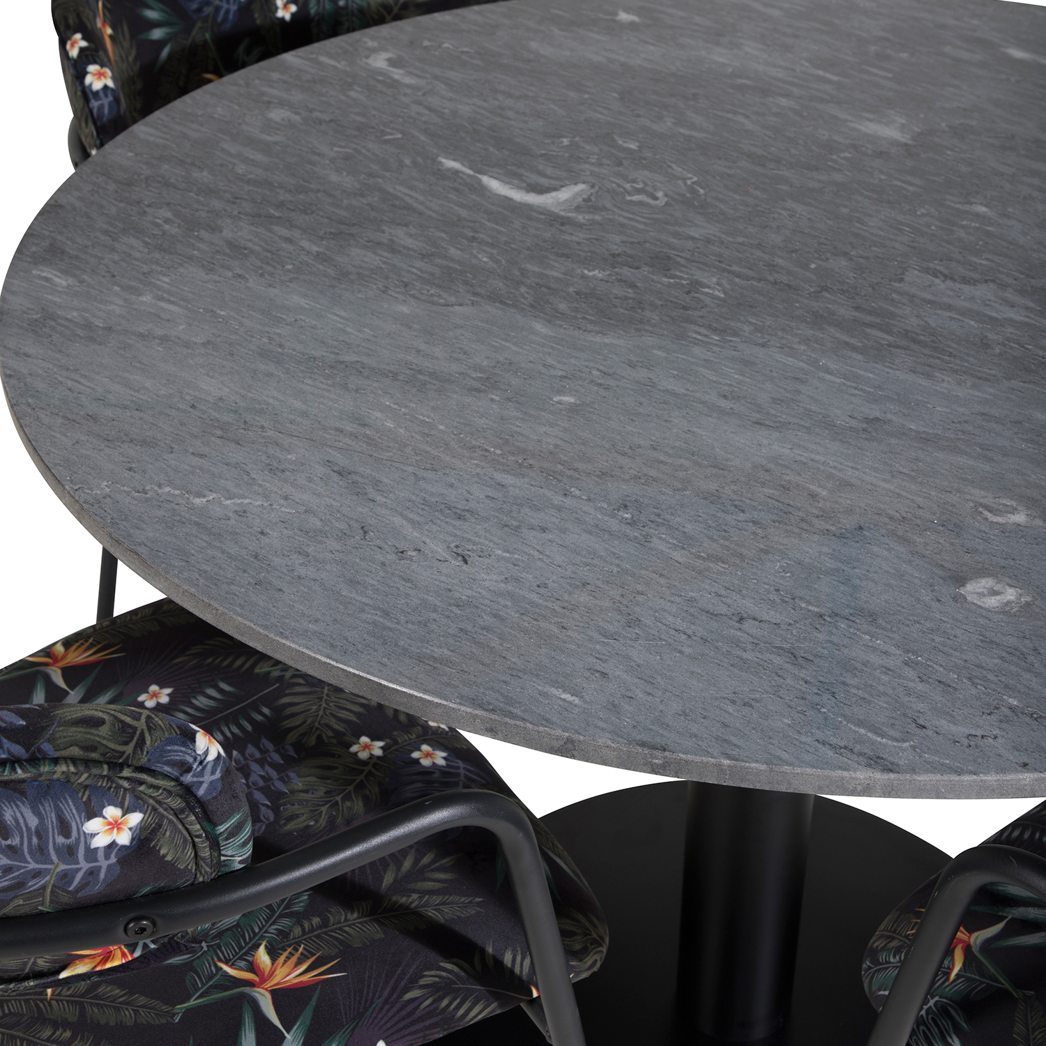 Spisegruppe Venture Home Estelle med 4 Aris Stoler Polyester