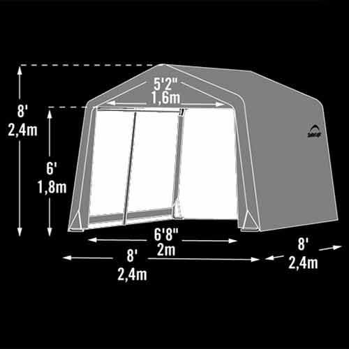 Lagertelt gop 6 m2