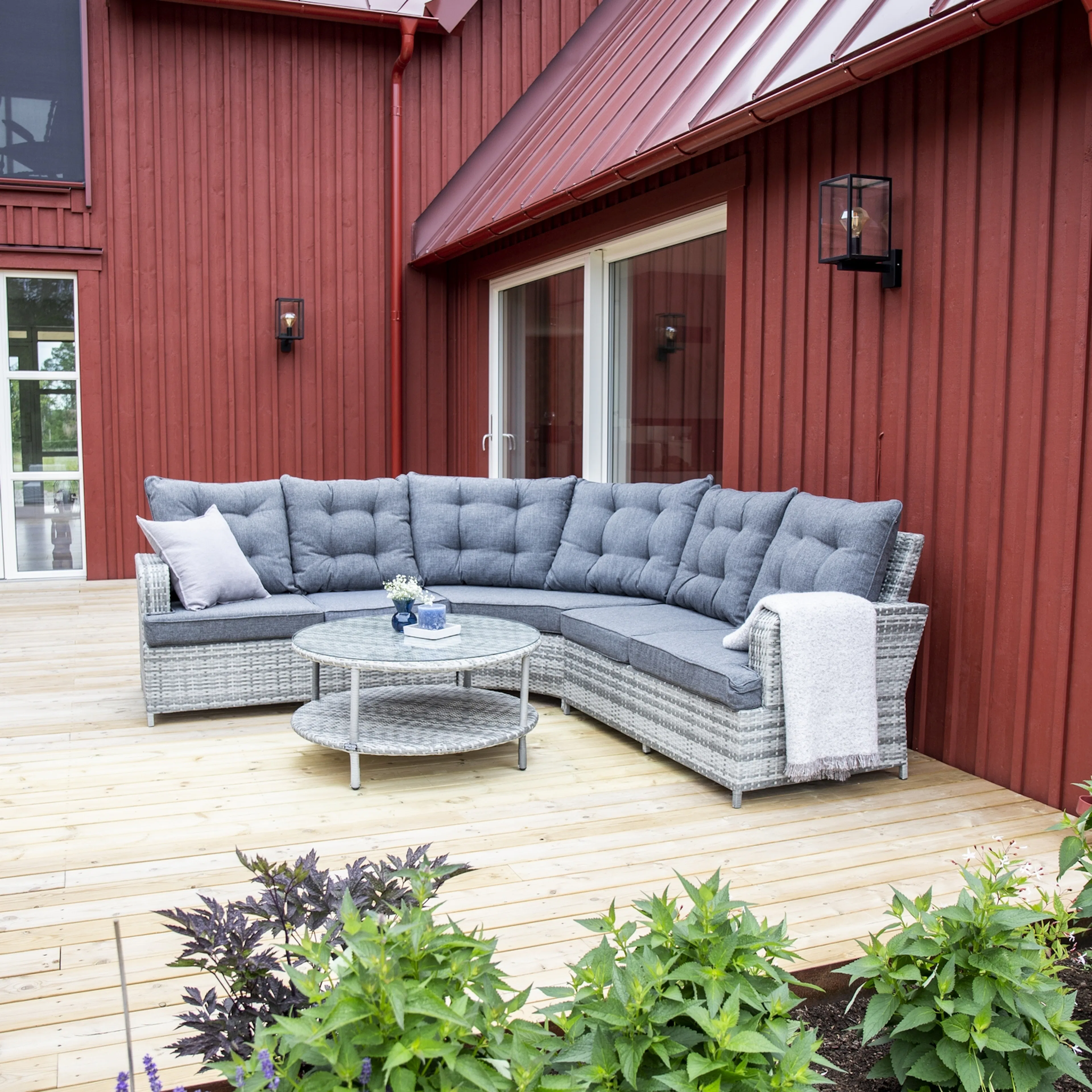 Hjørnesofa Venture Home Valencia Utendørs Utendørs