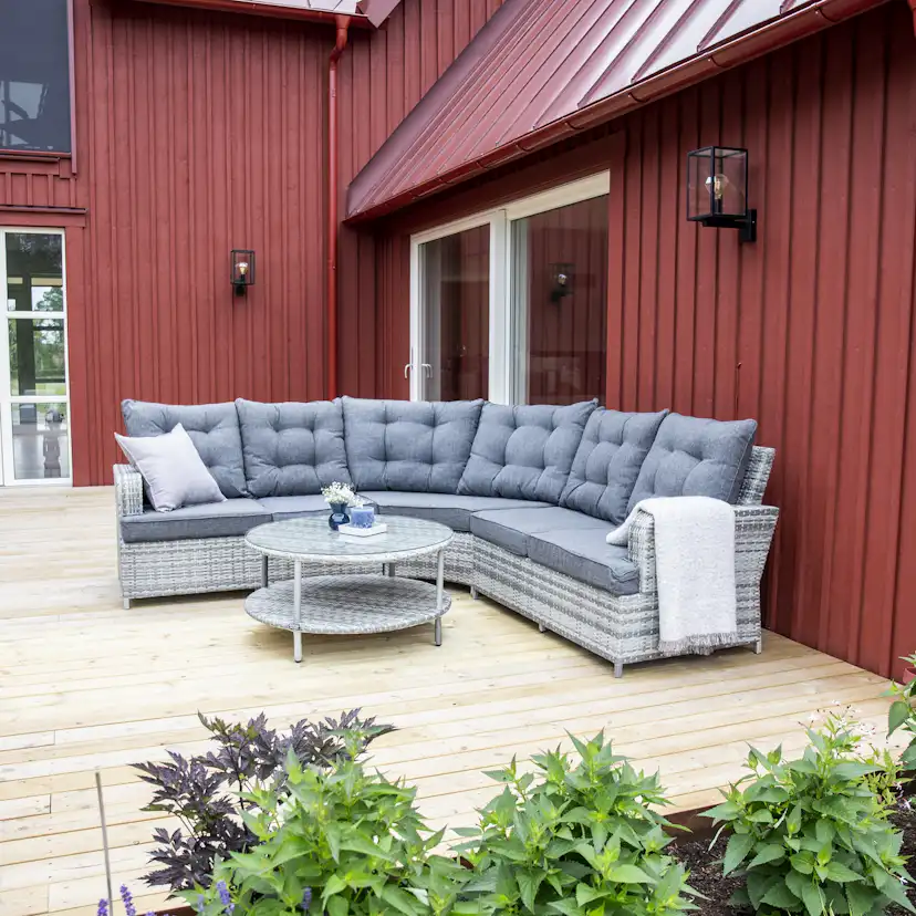 Hjørnesofa Venture Home Valencia Utendørs Utendørs