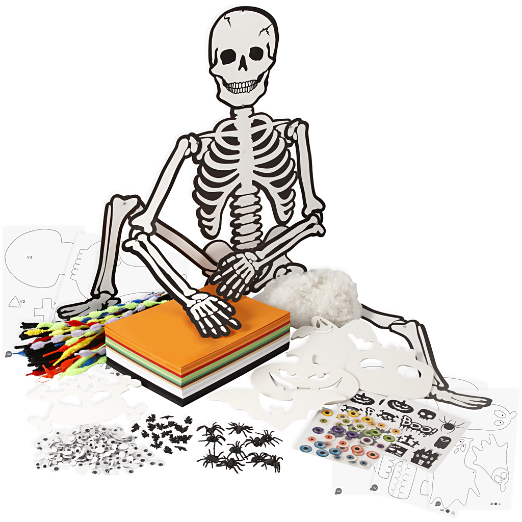 Materiellsett Creativ Company Set for Kreativ Halloween 1 Set