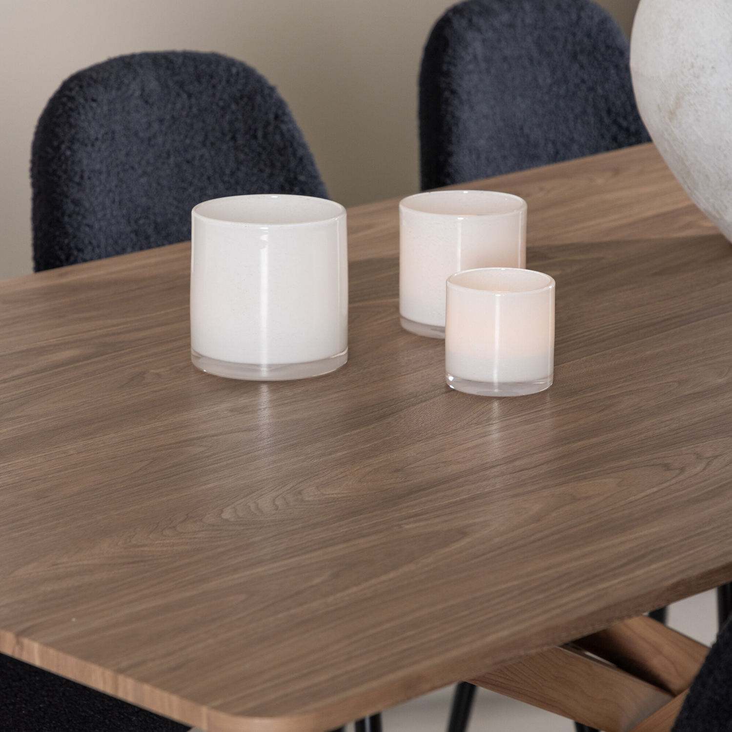 Spisegruppe Venture Home Piazza 180 med 6 stk Polar Stoler Teddy