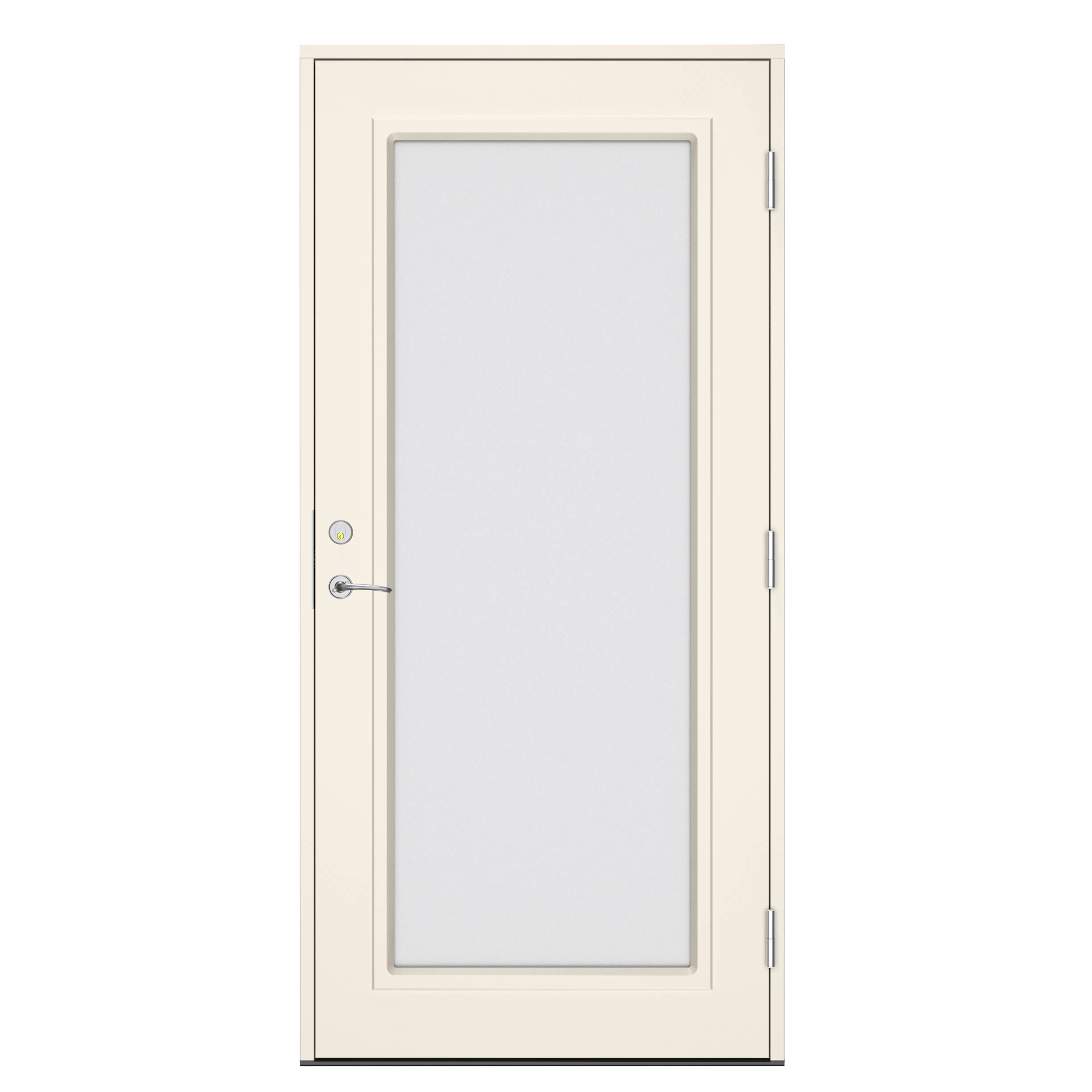 Ytterdør Swedoor Clever-Line+ Sarek NCS-0502-Y Vit 9x21, Höger