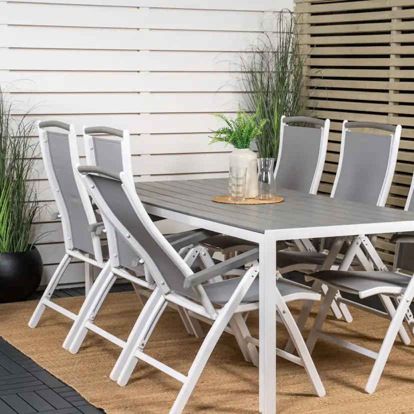 Spisegruppe Venture Home Bront 205 med 6 Aleyna Stoler