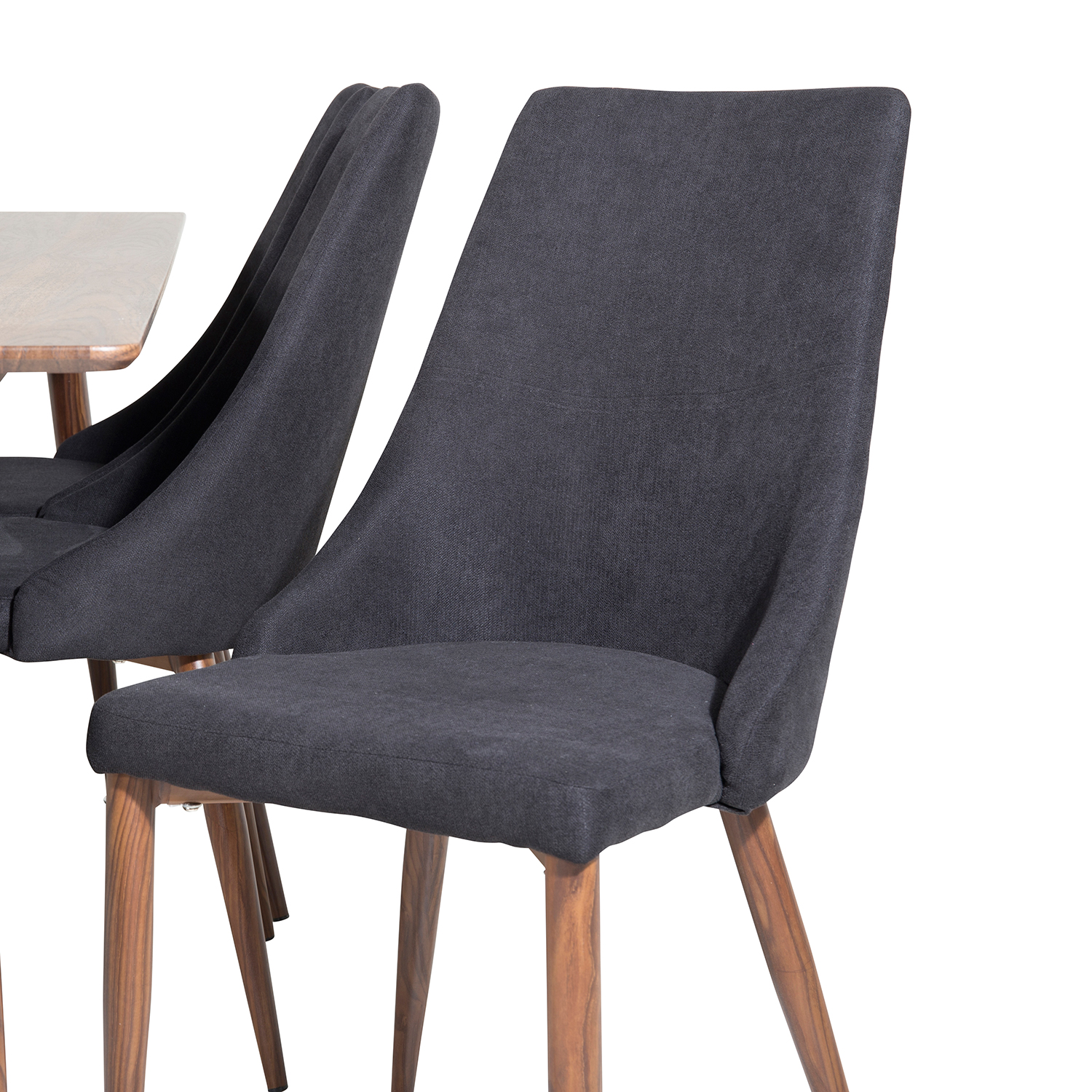 Spisegruppe Venture Home Pobbie med 6 Laura Stoler Polyester