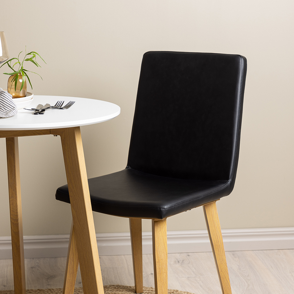 Spisegruppe Venture Home Leonora Ø65 cm med 2 stk Today Stoler
