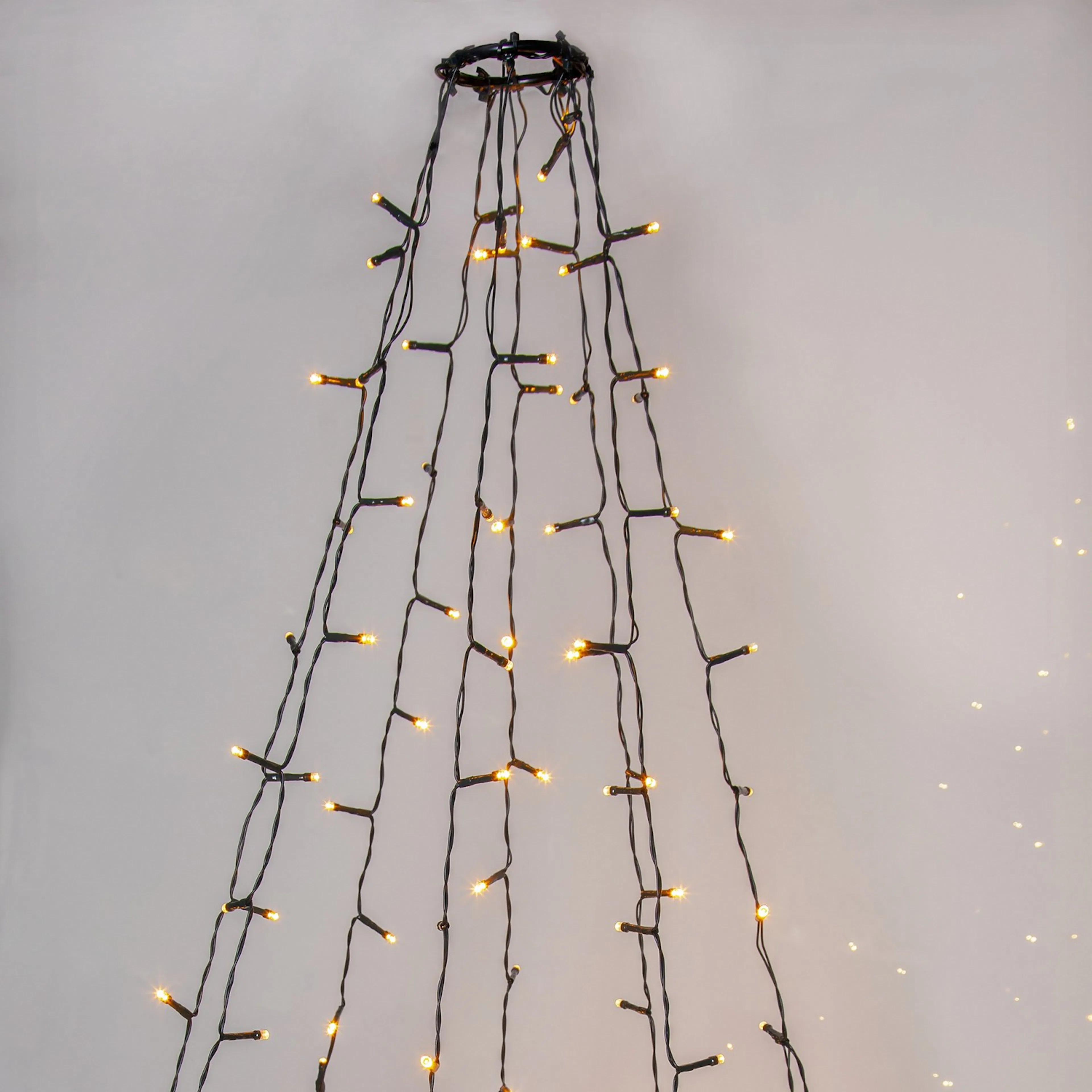 Juletrelys Star Trading Golden Varmhvit 360L