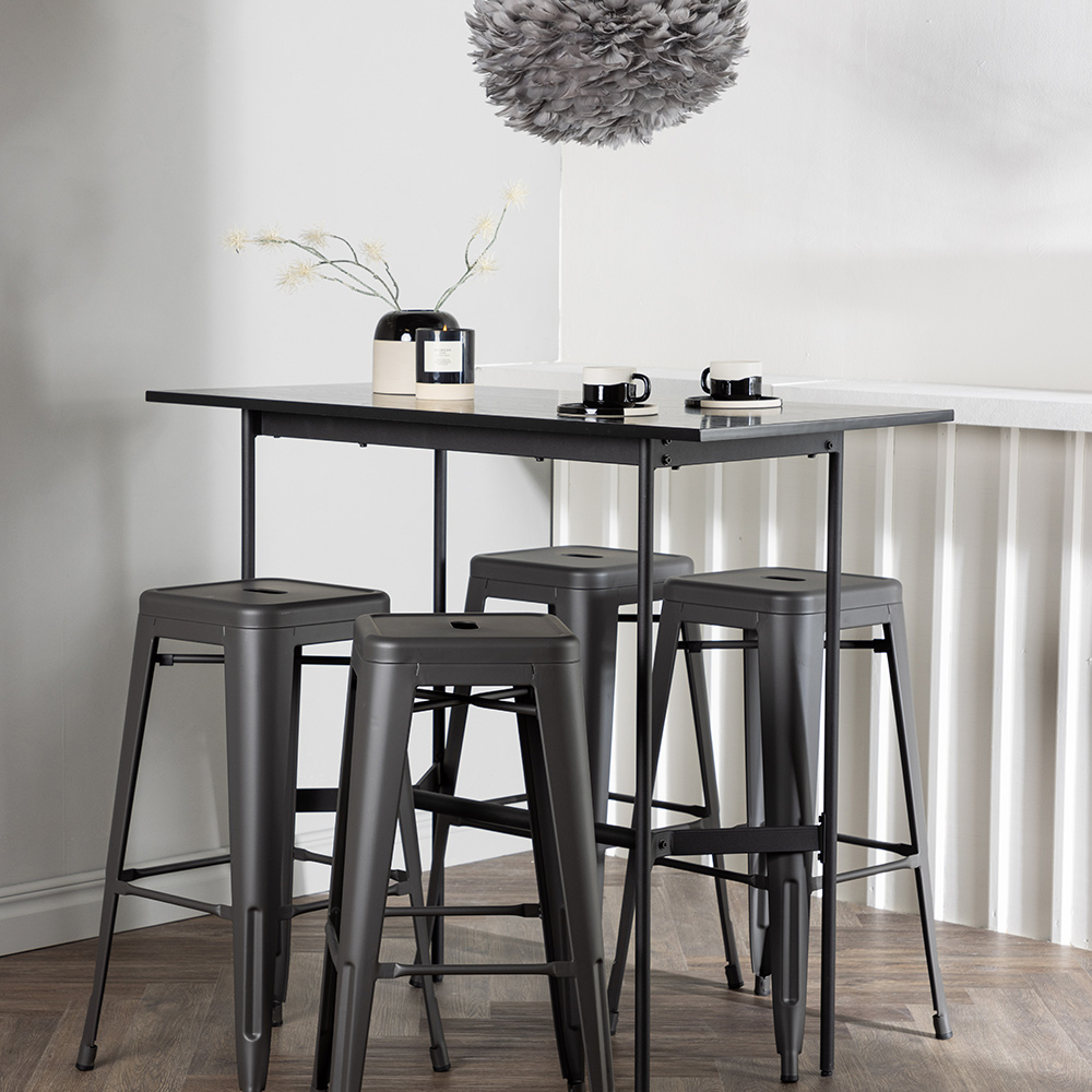 Spisegruppe Venture Home Rax med 4 stk Tempe Stoler
