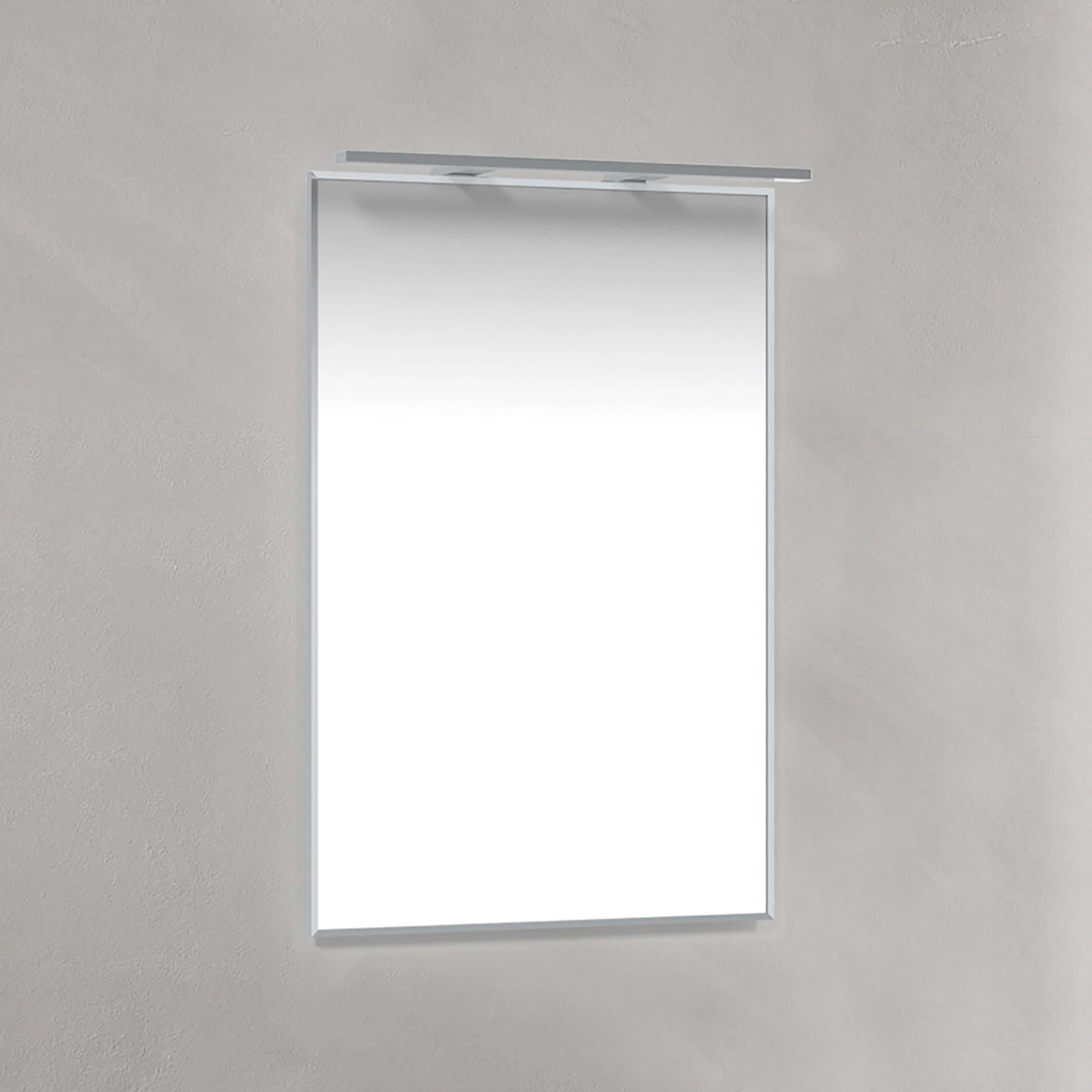 Spegel 45x70 Kr-Ram R-LED Bredd: 450 mm