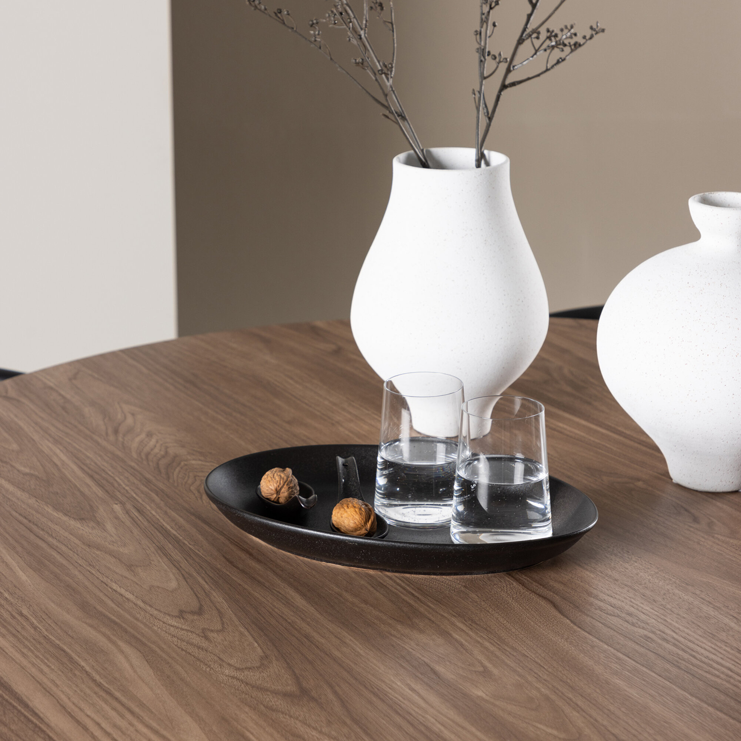 Spisegruppe Venture Home Olivia Ø110 med 4 stk Alfons Stoler