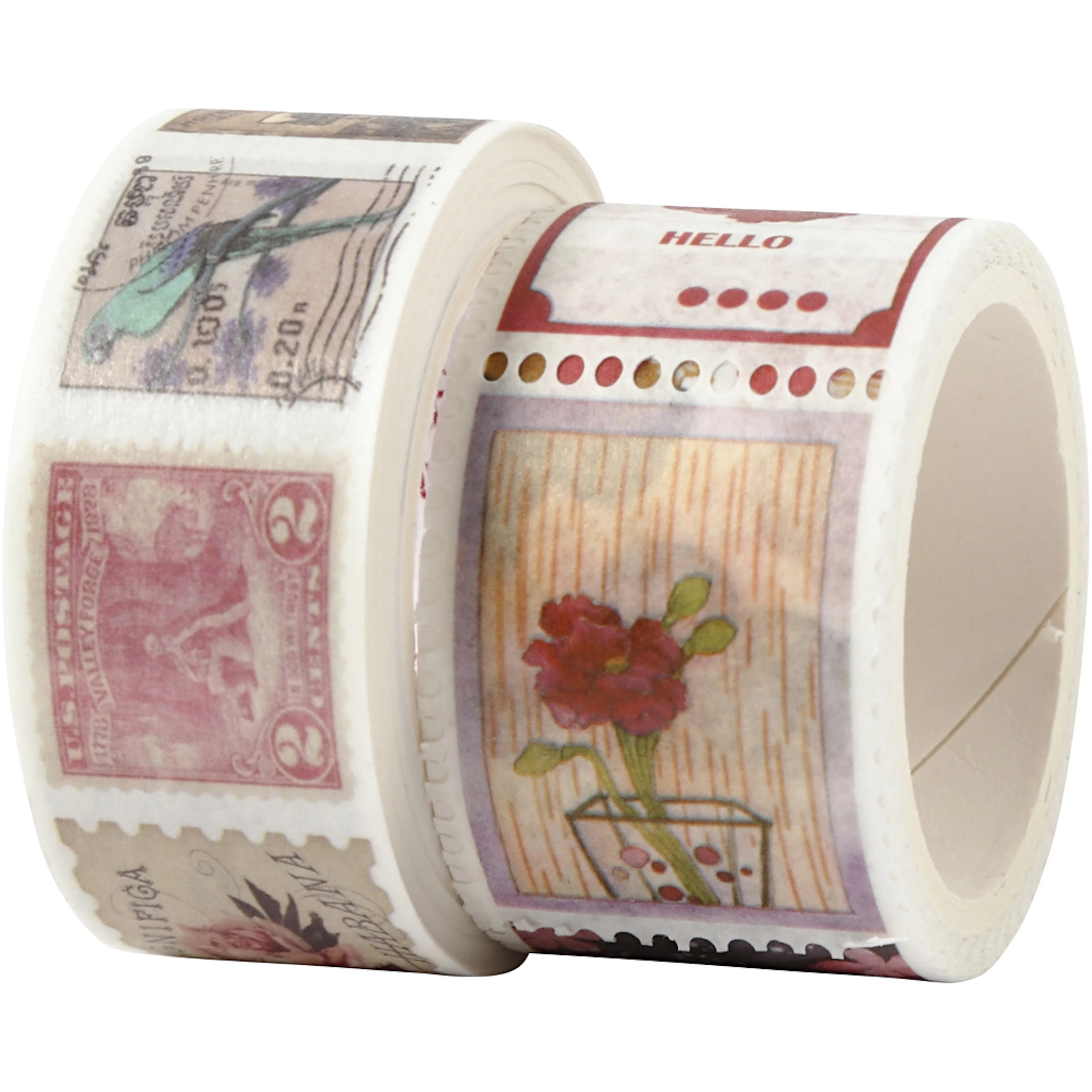 Maskeringstape Creativ Company L  3+5 m B  20+25 mm 2 Ruller/1 Pk