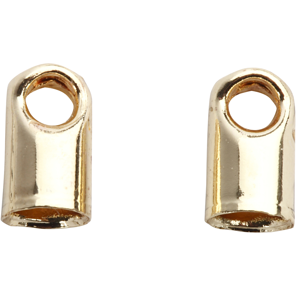 Enderør Creativ Company Forgylt 10 stk/1 Pk