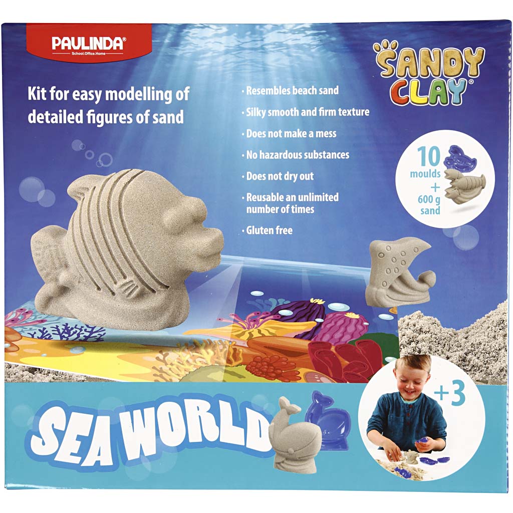 Lekesand Creativ Company Sandy Clay 1 Sett