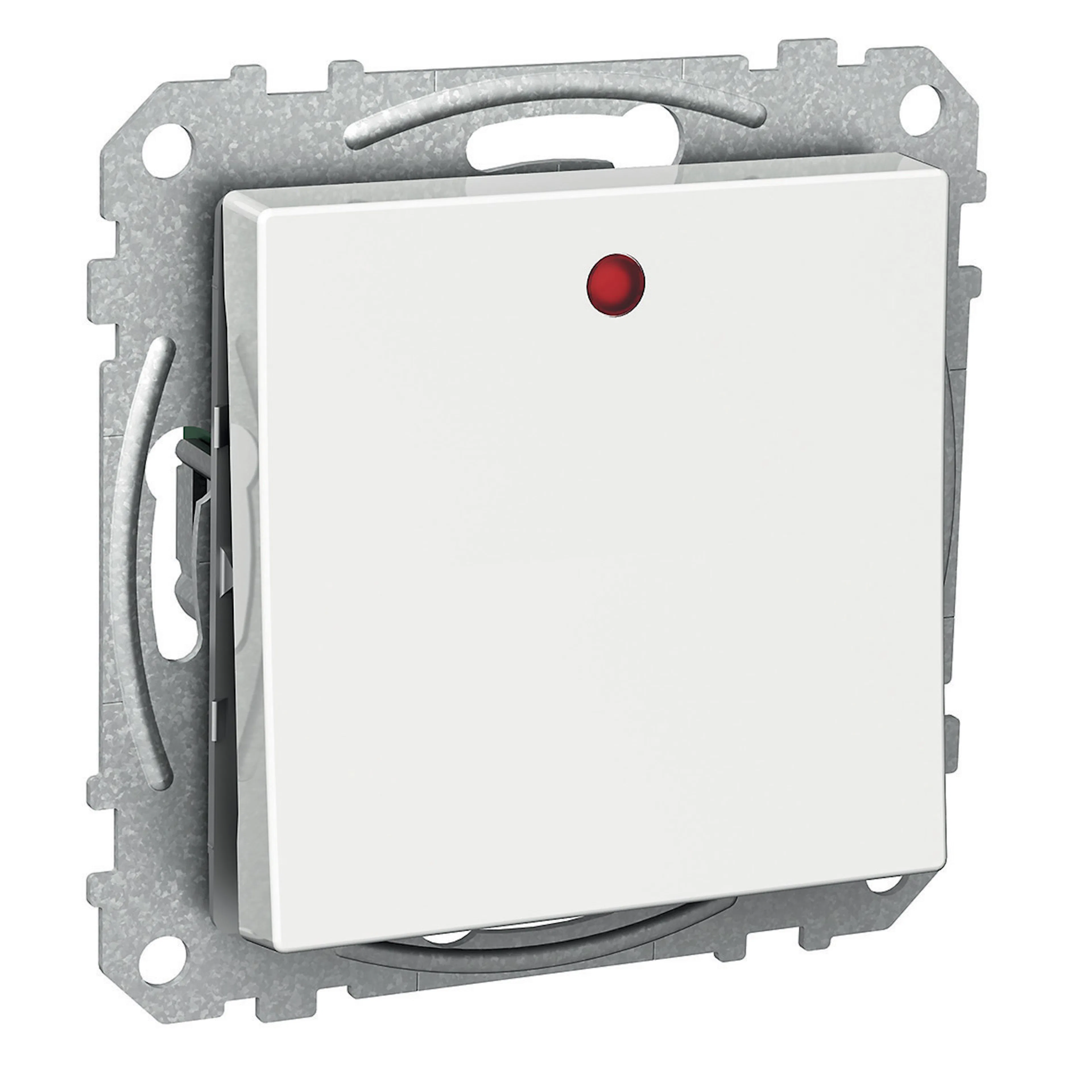 Strømbryter Schneider Electric Exxact Trapp/1-polet LED