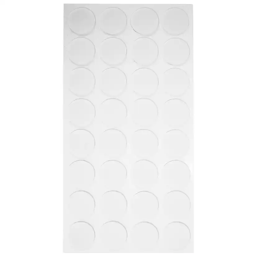 Filtpute Home it Ø12 mm x 1,00 mm Hvit 32 stk