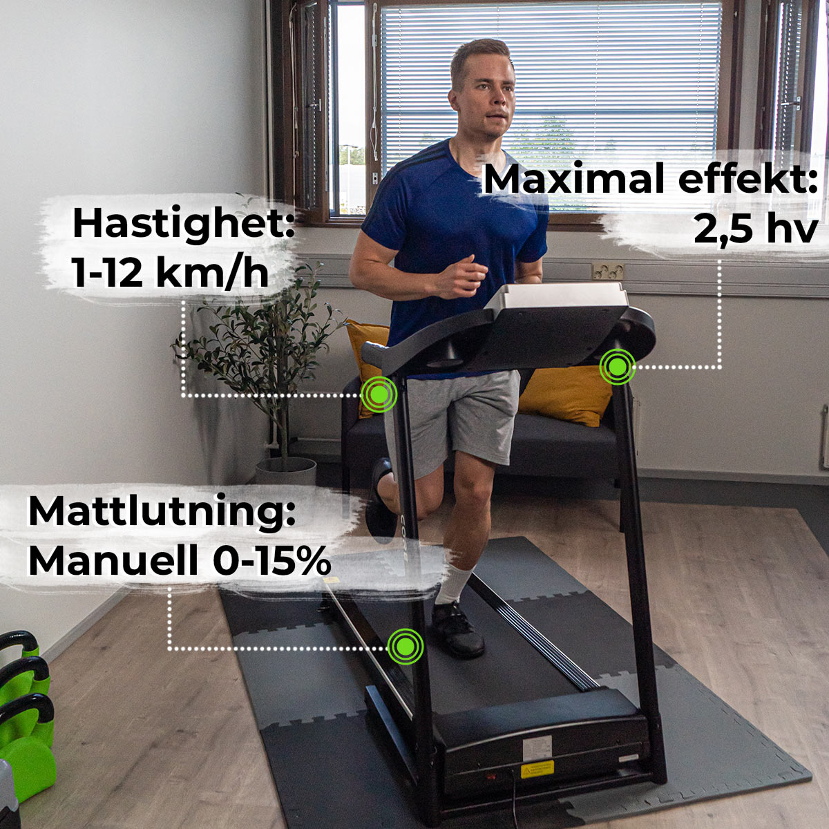 Tredemølle Core 2500