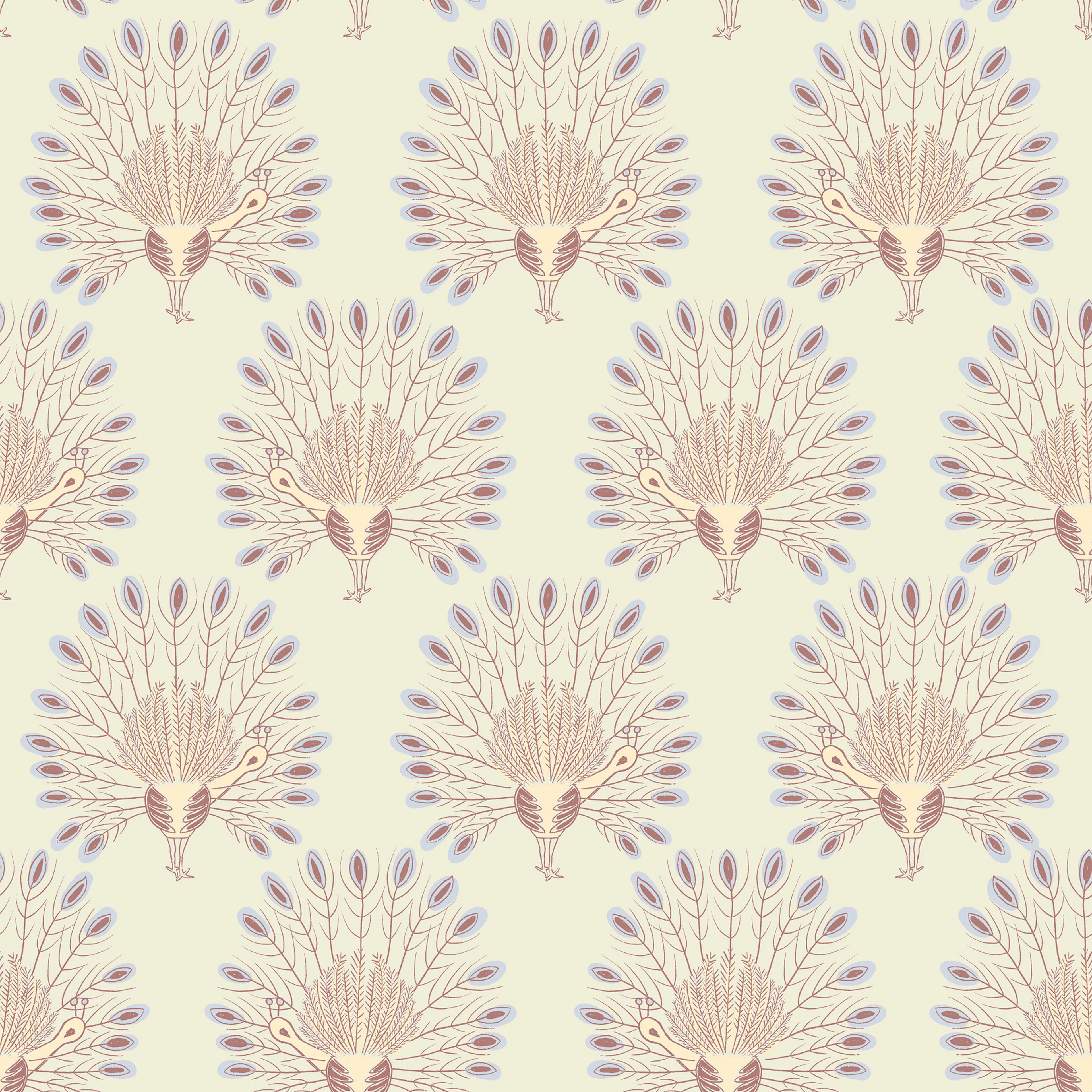 Tapet Superfresco Easy Vintage Peacook Purple