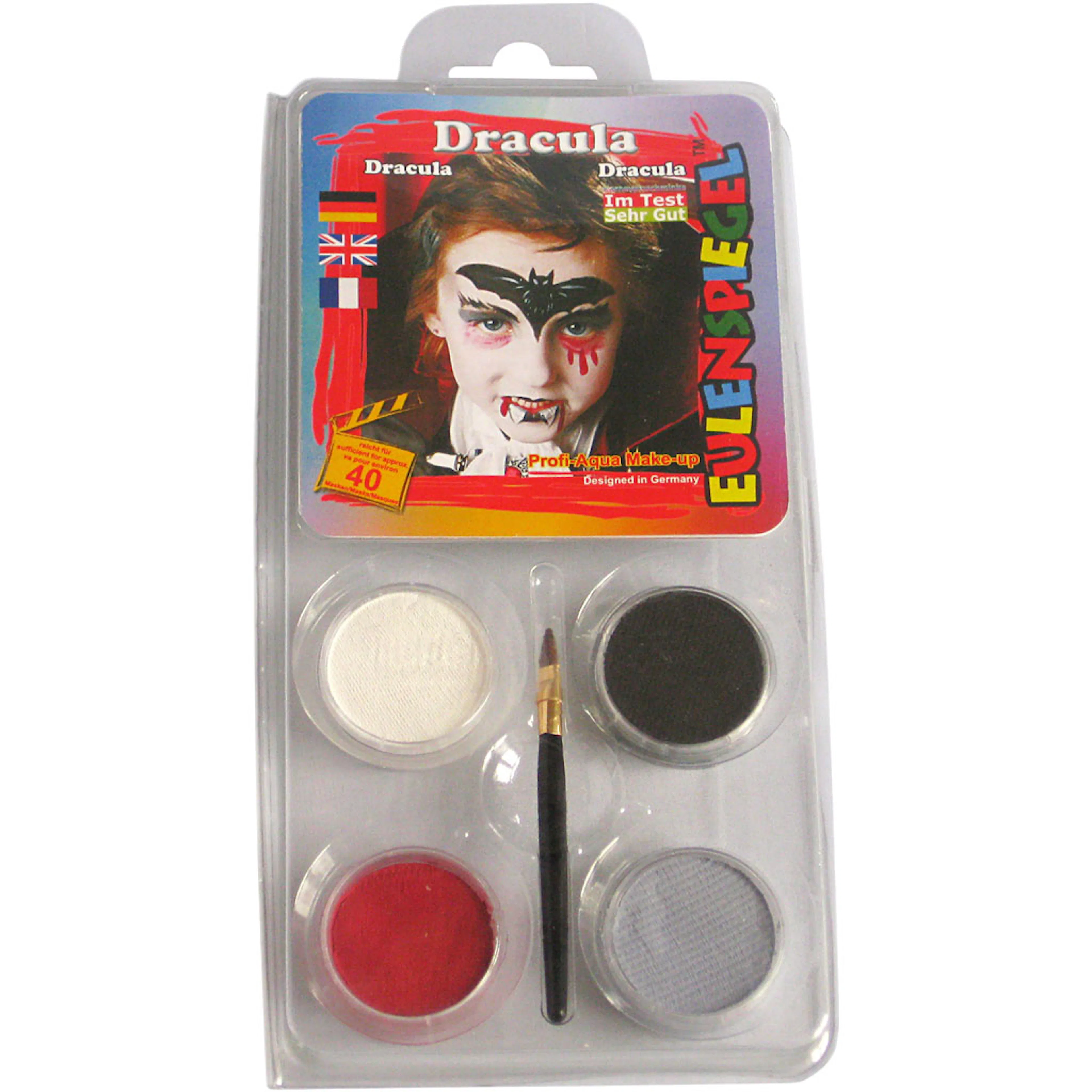 Ansiktsmaling Creativ Company Eulenspiegel Sminkesett Dracula