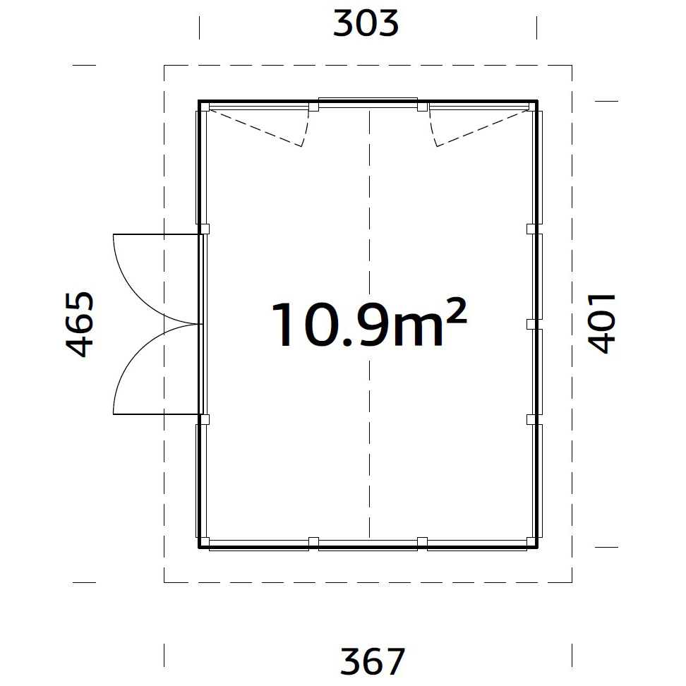Hagestue Palmako Isabella 10,9 M2