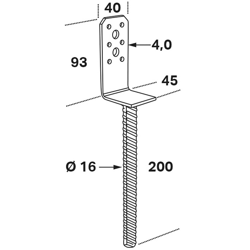 Stolpeholder FAST PSL