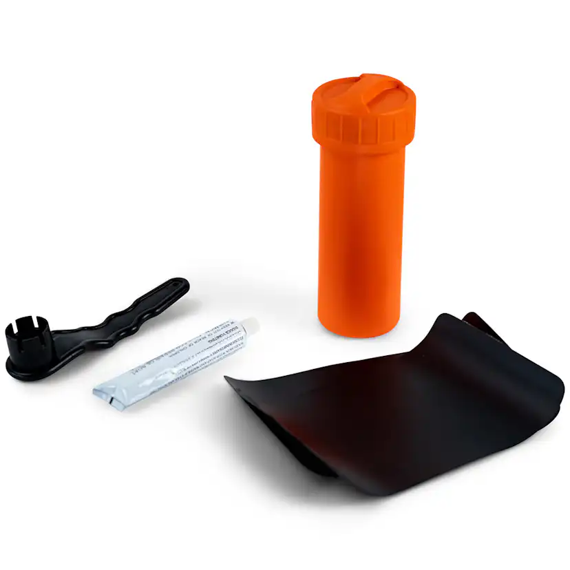 Gummibåt 270cm (0,9 mm PVC), svart Farge Sort