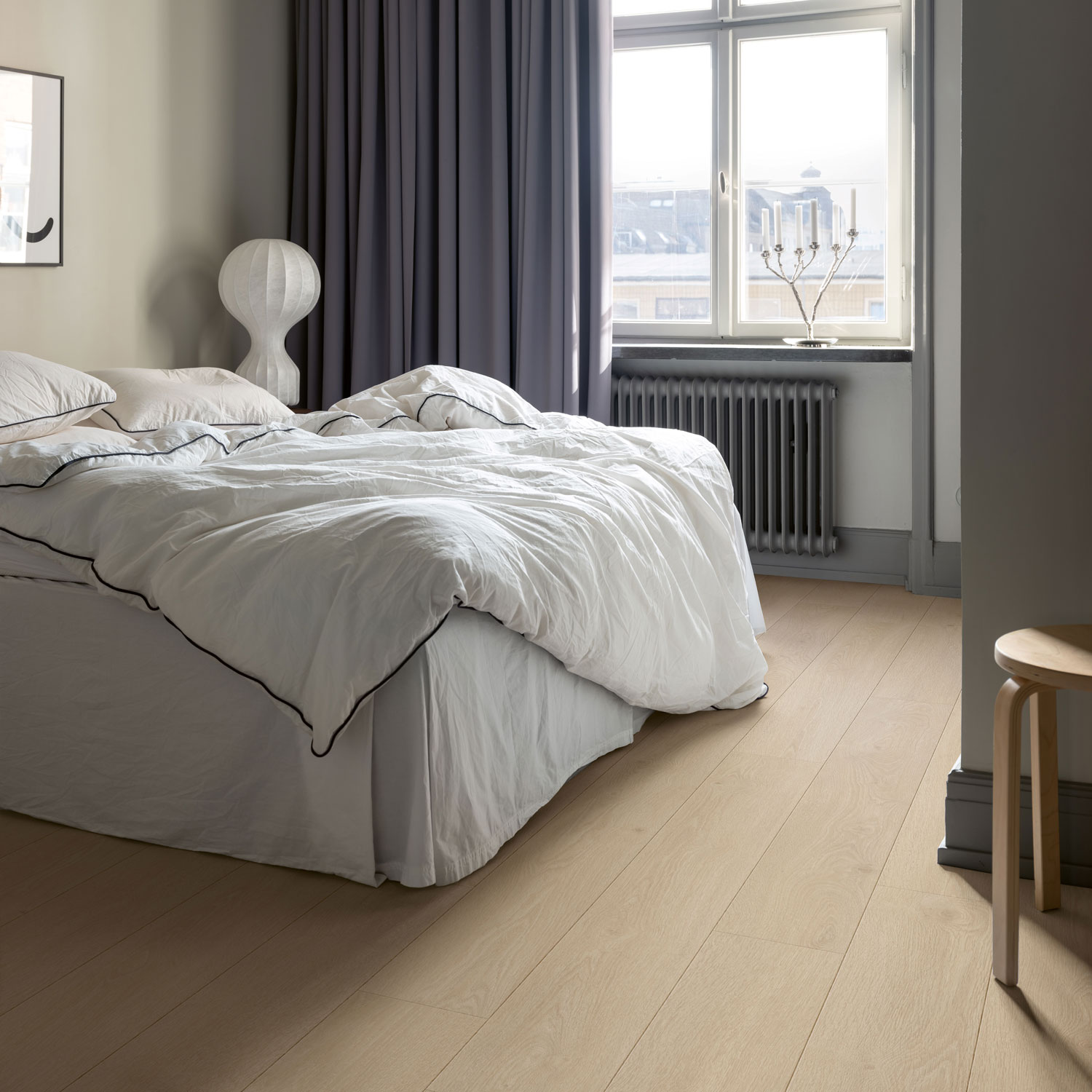 Laminatgulv Pergo Visby Linen Grey Oak