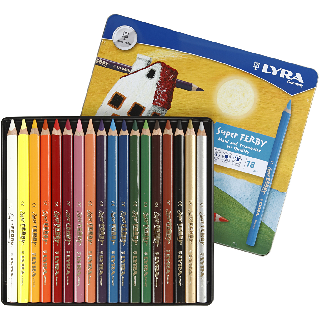 Fargeblyanter Creativ Company Lyra Super Ferby 1 kjerne 3 mm 1 Pk