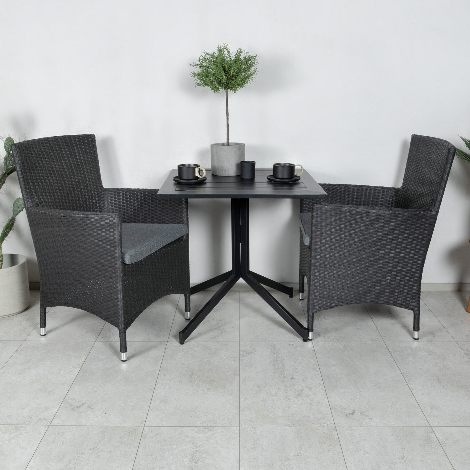 Cafégruppe Venture Home Wella med 2 Moli Spisestoler