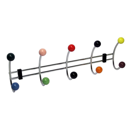 Knaggrekke Habo Berry 5-kroker Flerfarget