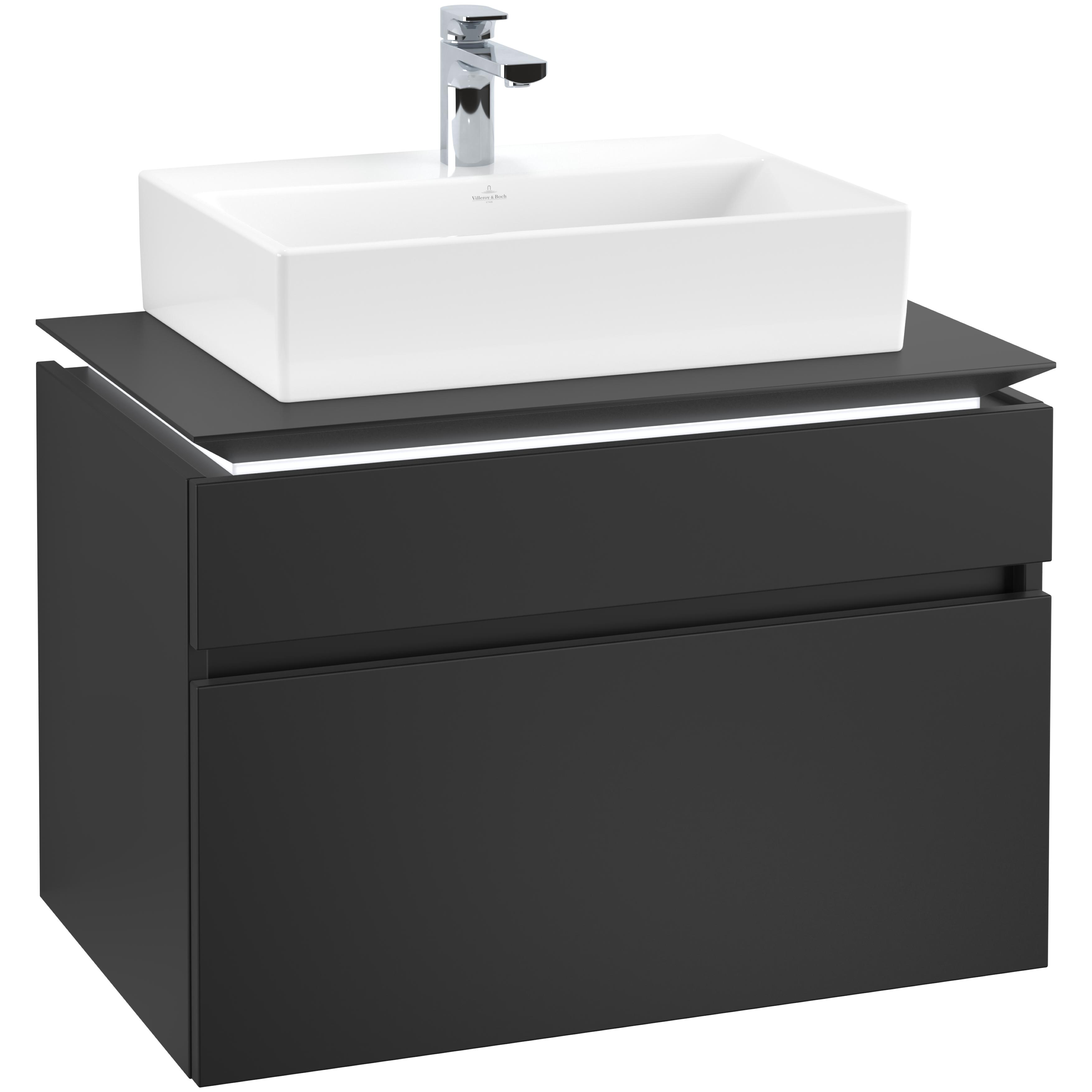 Tvättställsskåp Villeroy & Boch Legato 800 med 2 Lådor för Tvättställ från Memento | badrum - badrumsmobler - tvattstallsskap-och-kommod | KakelKungen