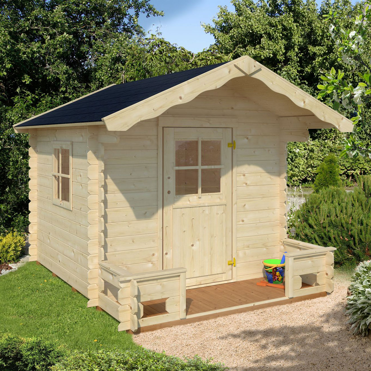 Lekehus Palmako Stina 3,1 m2 + Terrasse 1,26 m2