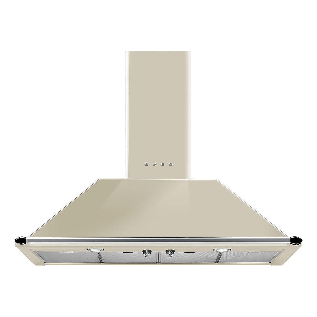 Smeg Väggmonterad Köksfläkt Victoria KT110PE Creme, 110 cm