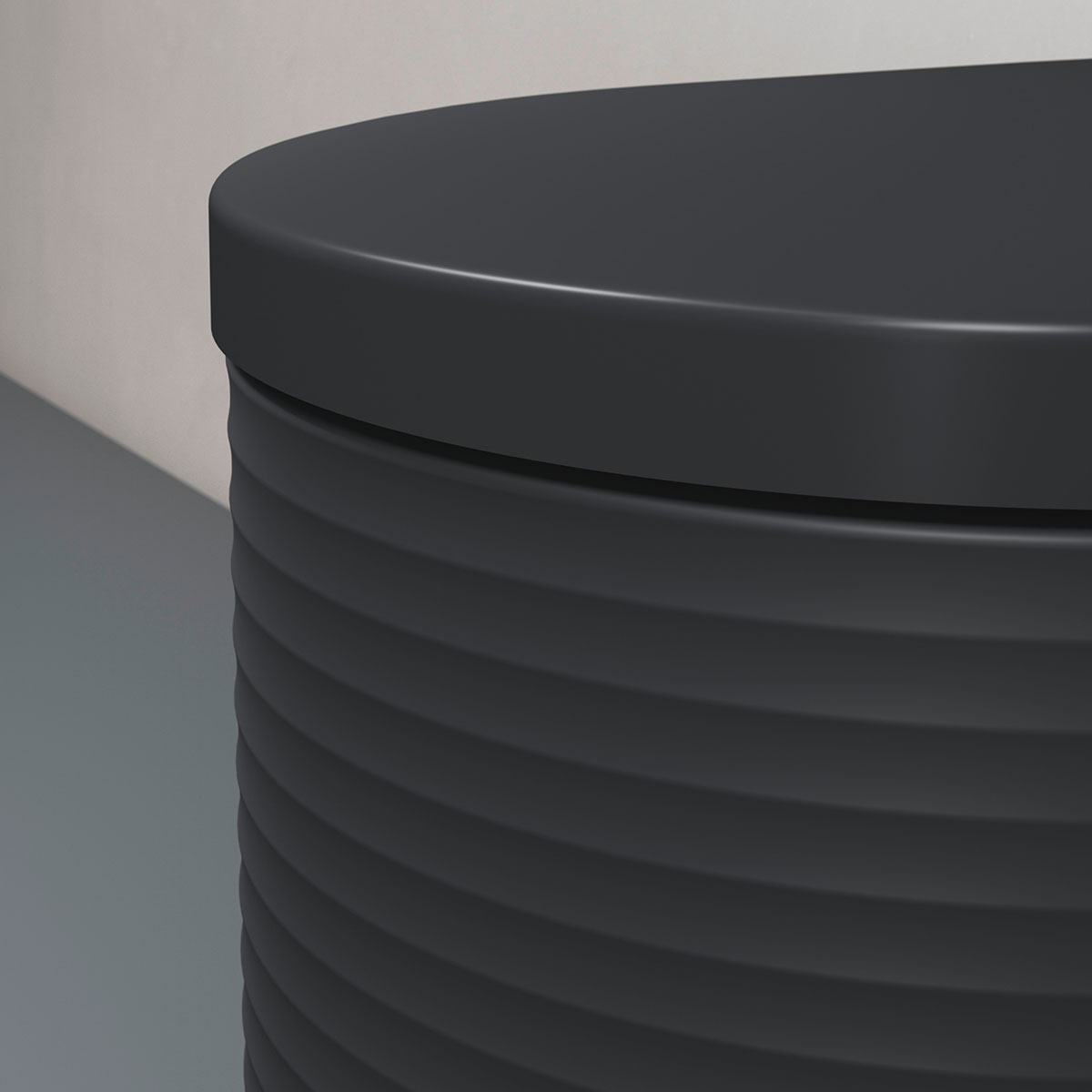 Vägghängd Toalettstol Duravit Millio Grooves