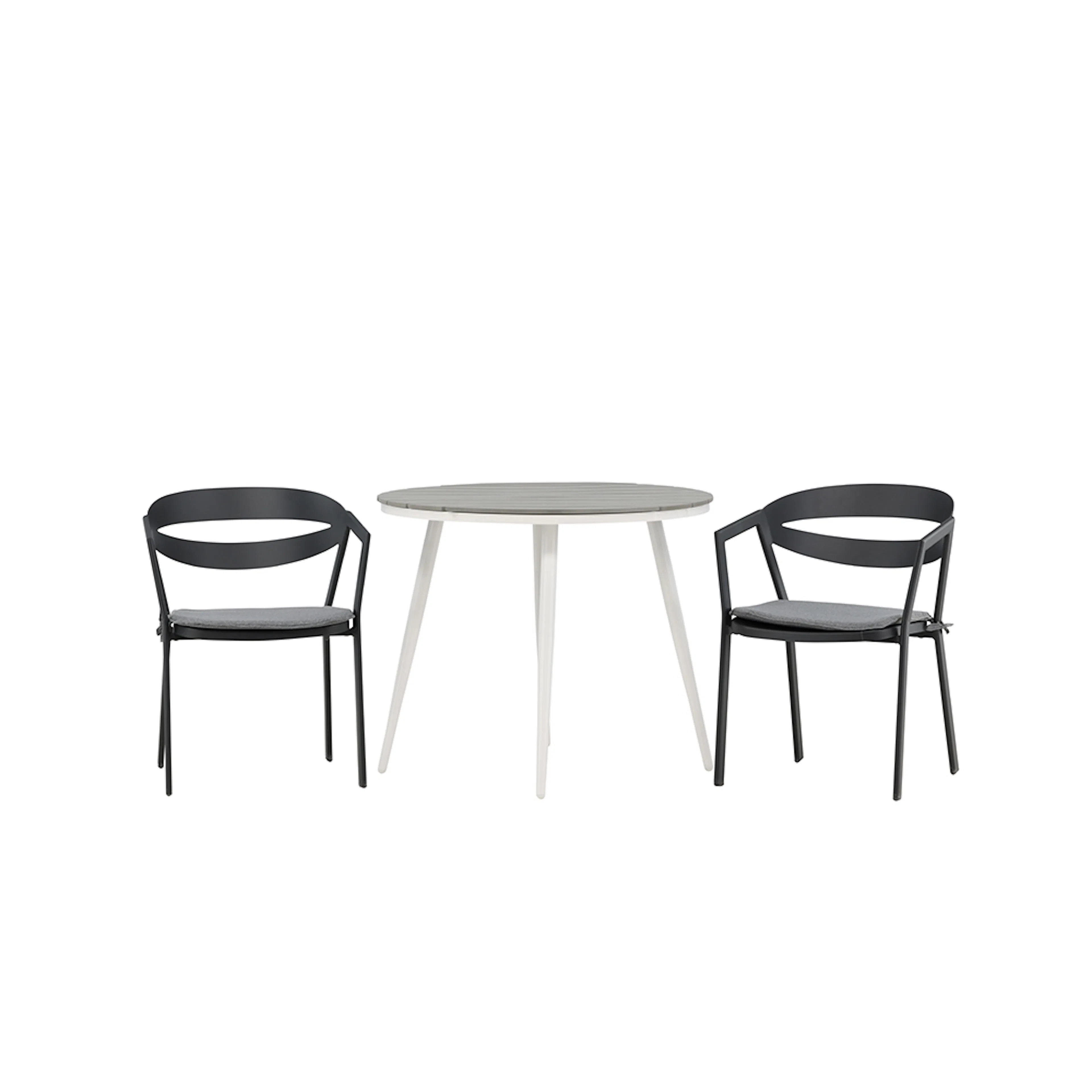 Cafégruppe Venture Home Break Ø90 cm med 2 Slit Stoler
