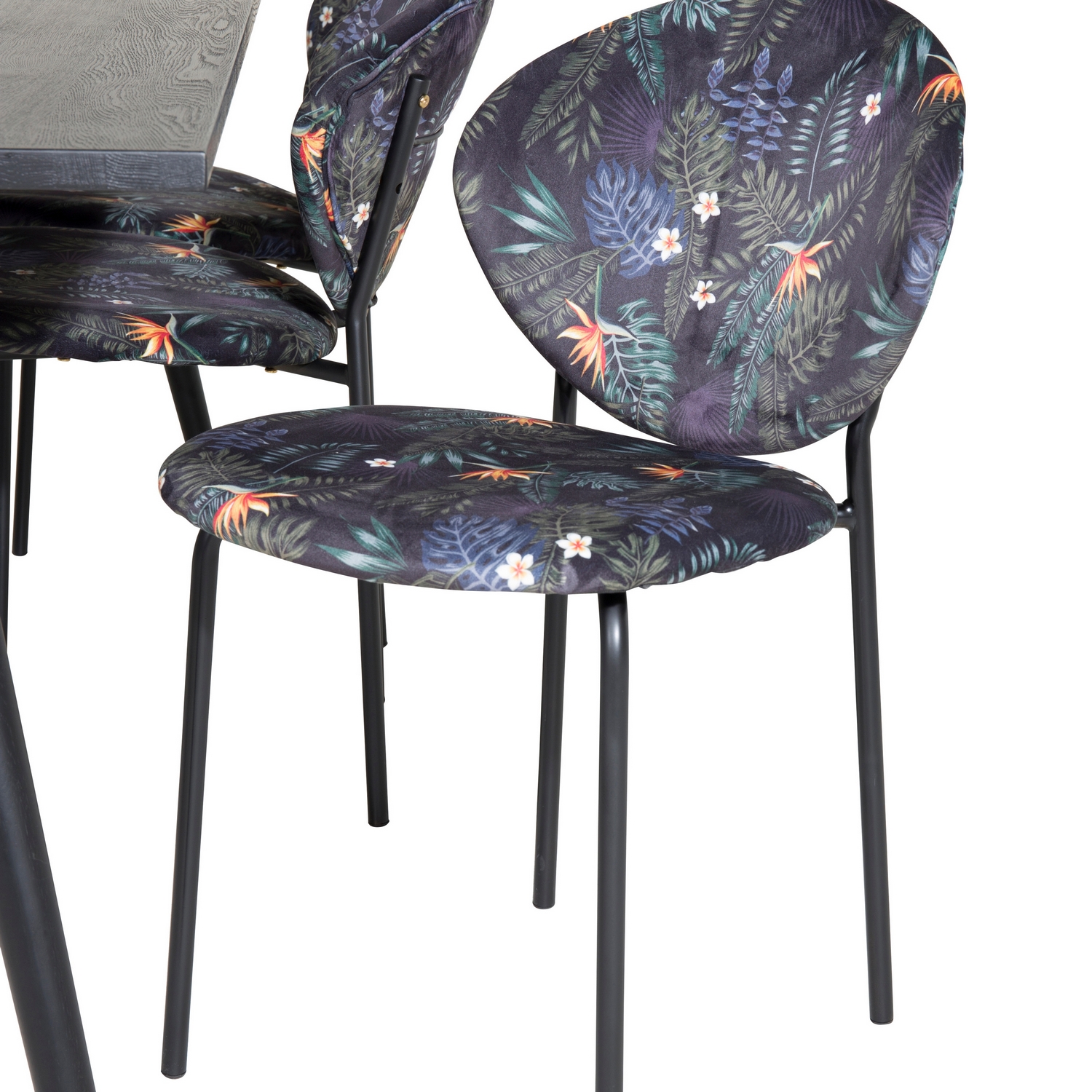 Spisegruppe Venture Home Salt med 6 Valor Stoler