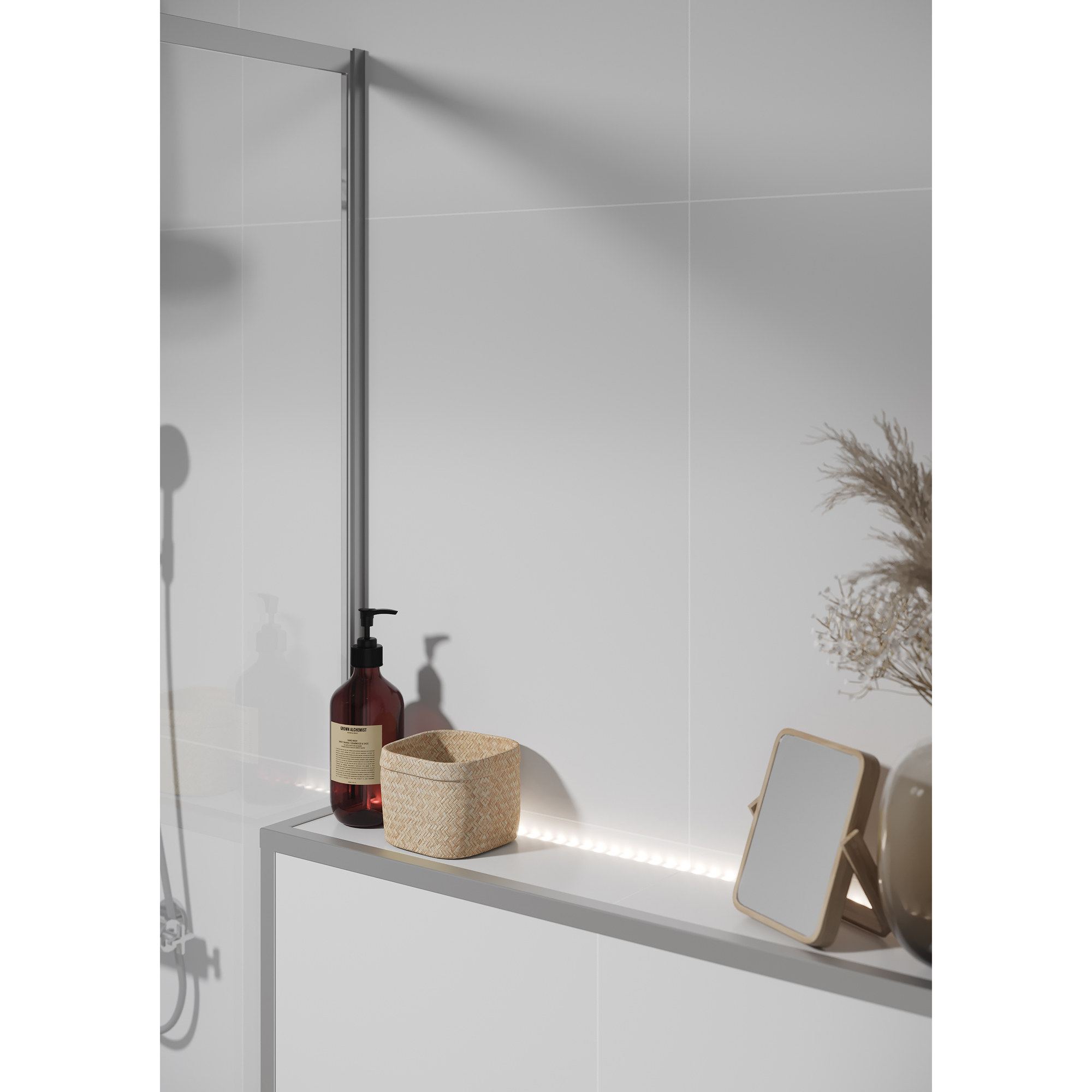 Baderomspanel Fibo 1091-TM6060 Rhodos White