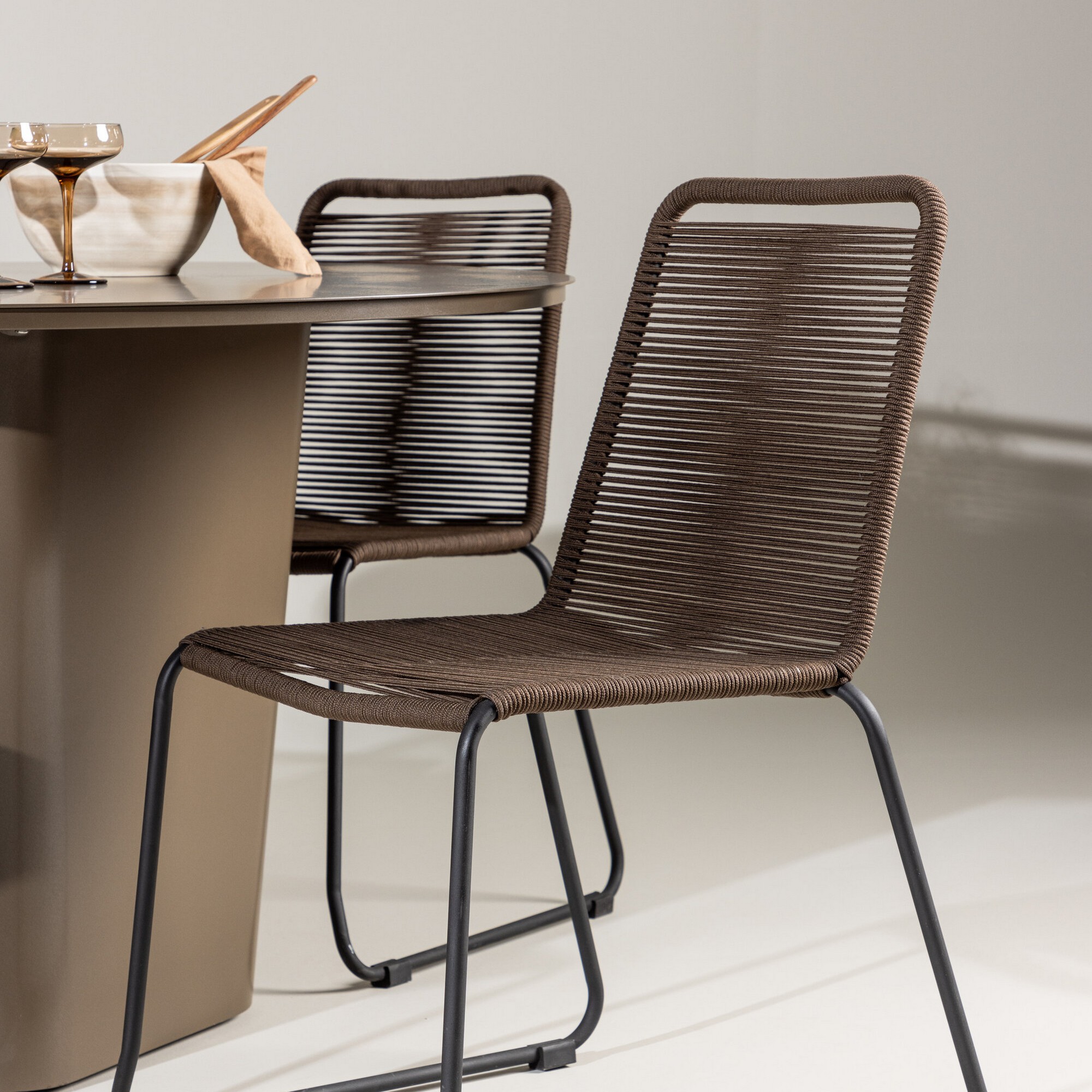Hagegruppe Venture Home Santa Fe med 4 Lindos Stoler